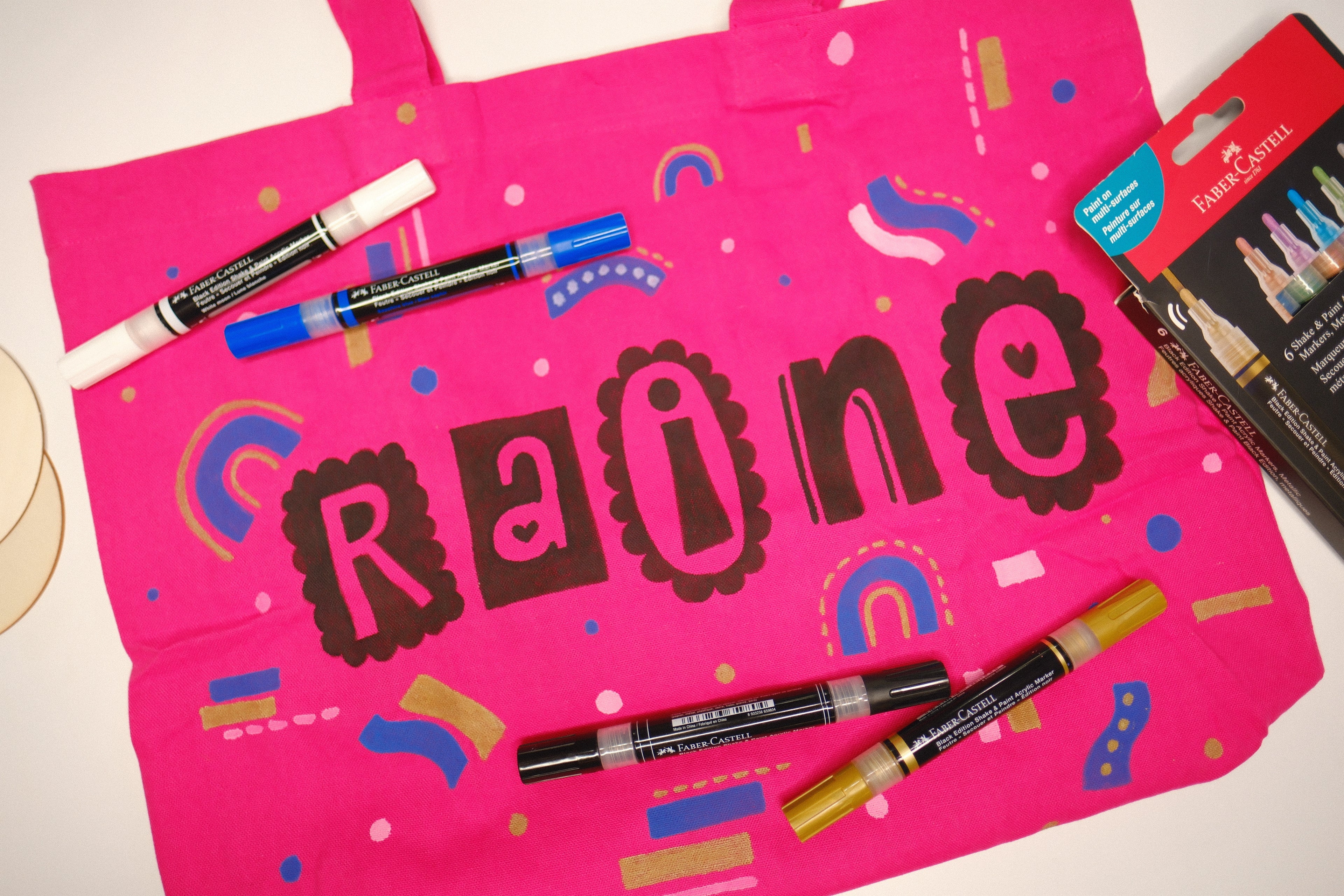 Bold & Playful: DIY Name Art with Shake & Paint Markers