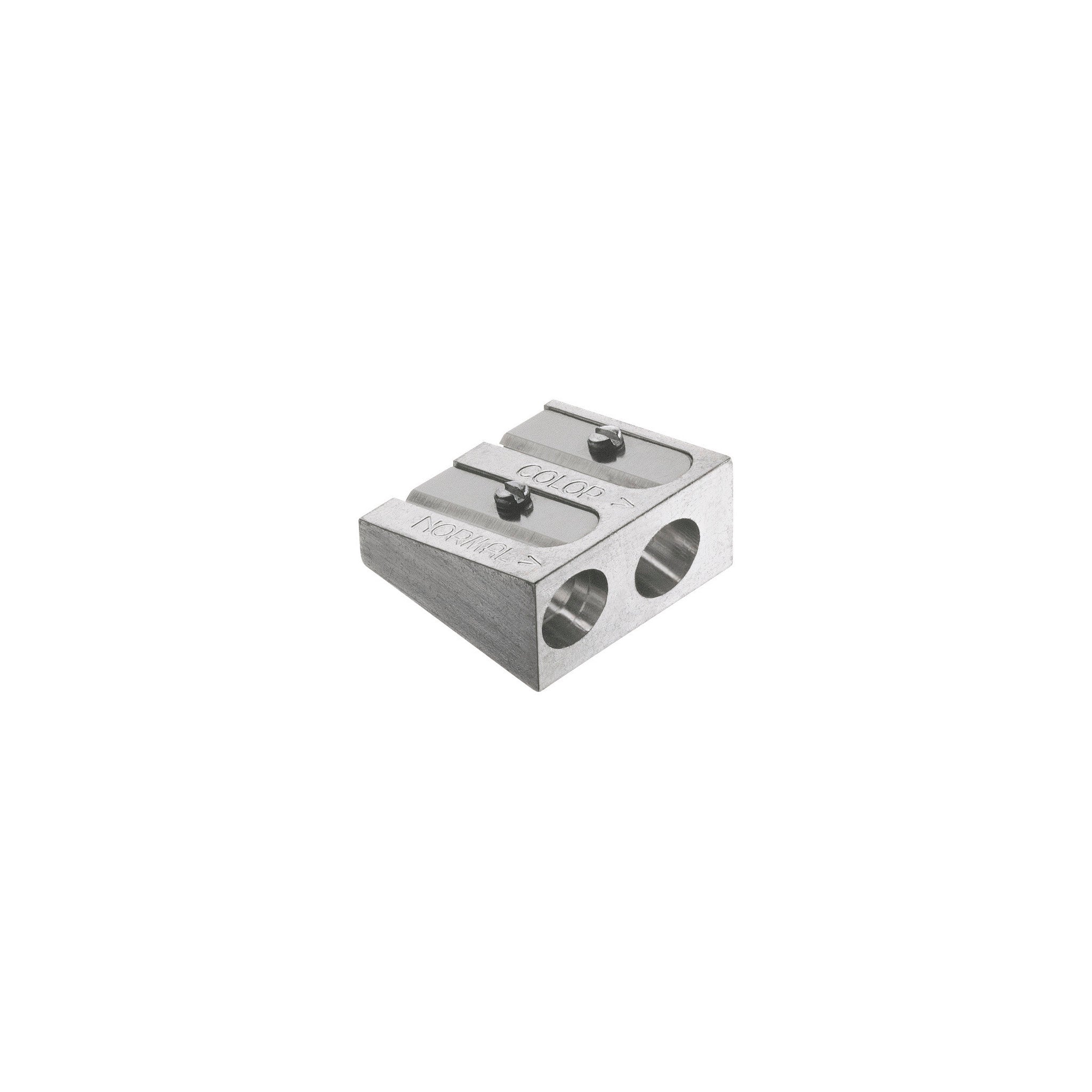 Double Hole Metal Pencil Sharpener - #FC185710