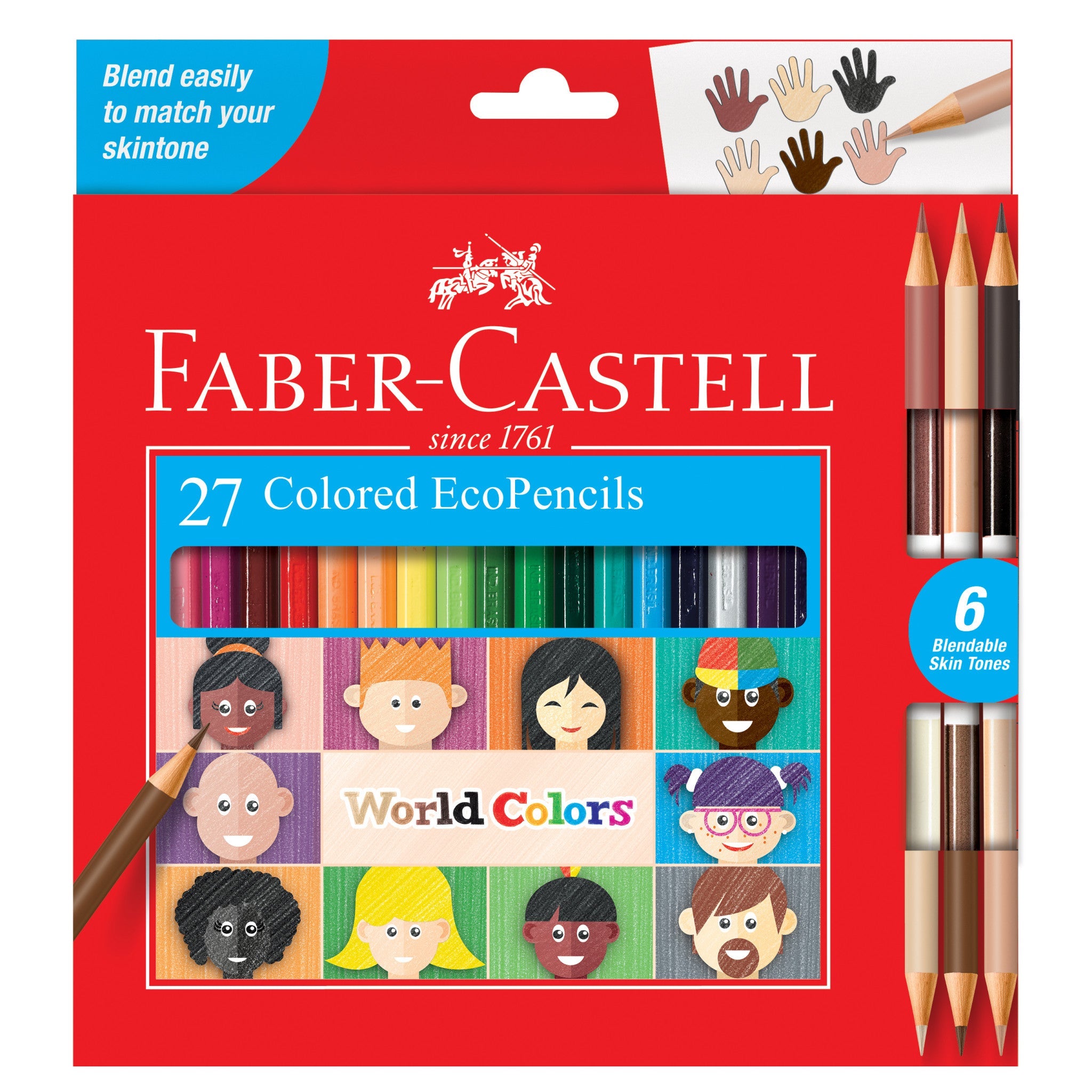 World Colors 27 Colored EcoPencils - #FC120124CCE