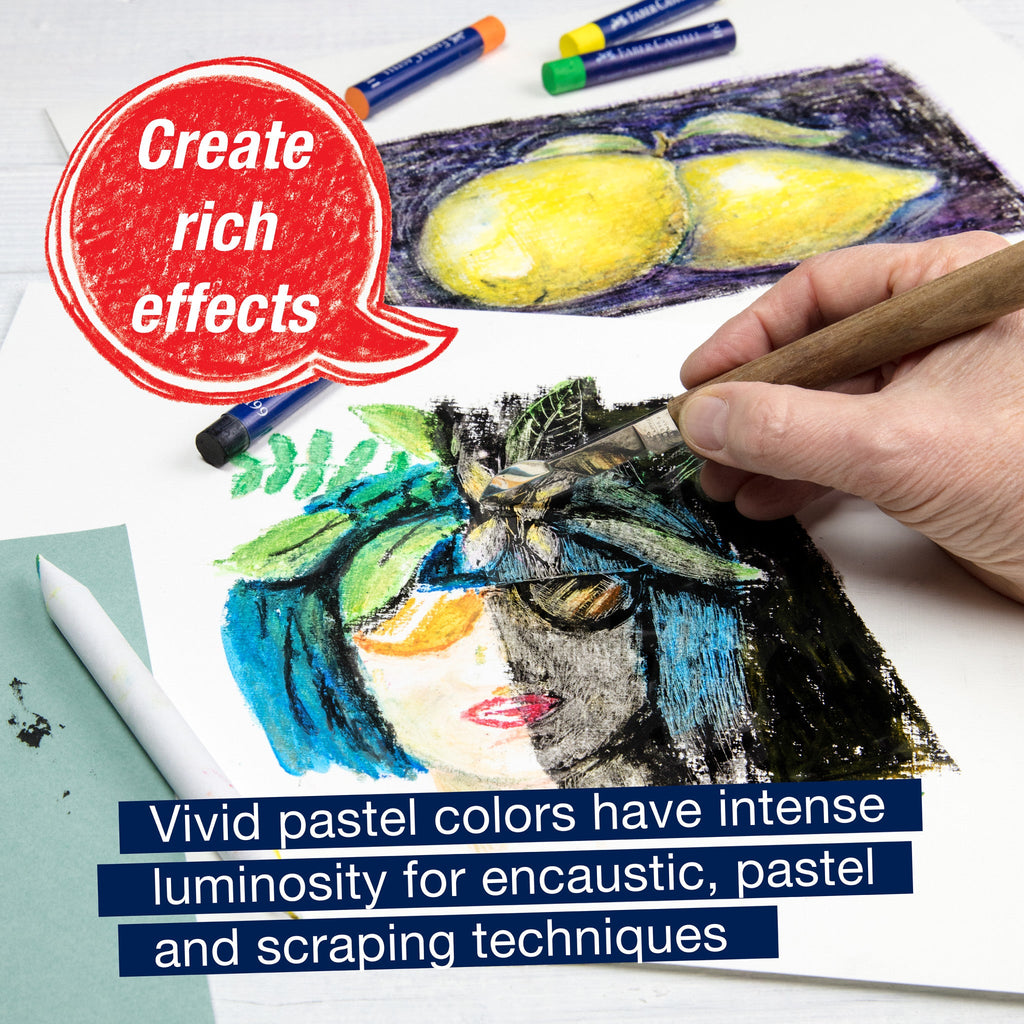 Oil Pastels, Set of 12 - #FC127012