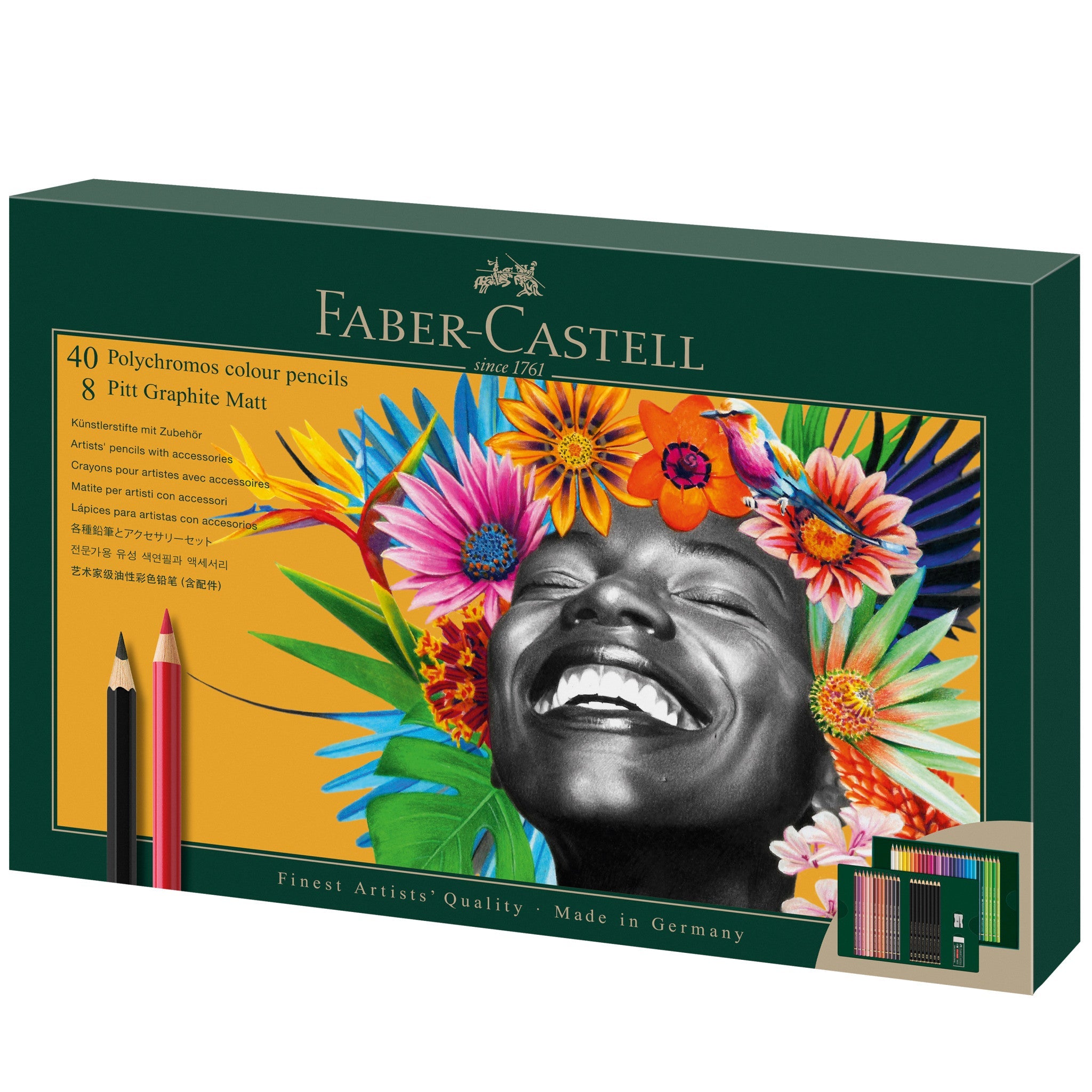 Polychromos & Graphite Matte, 50-Piece Gift Set - #FC210054