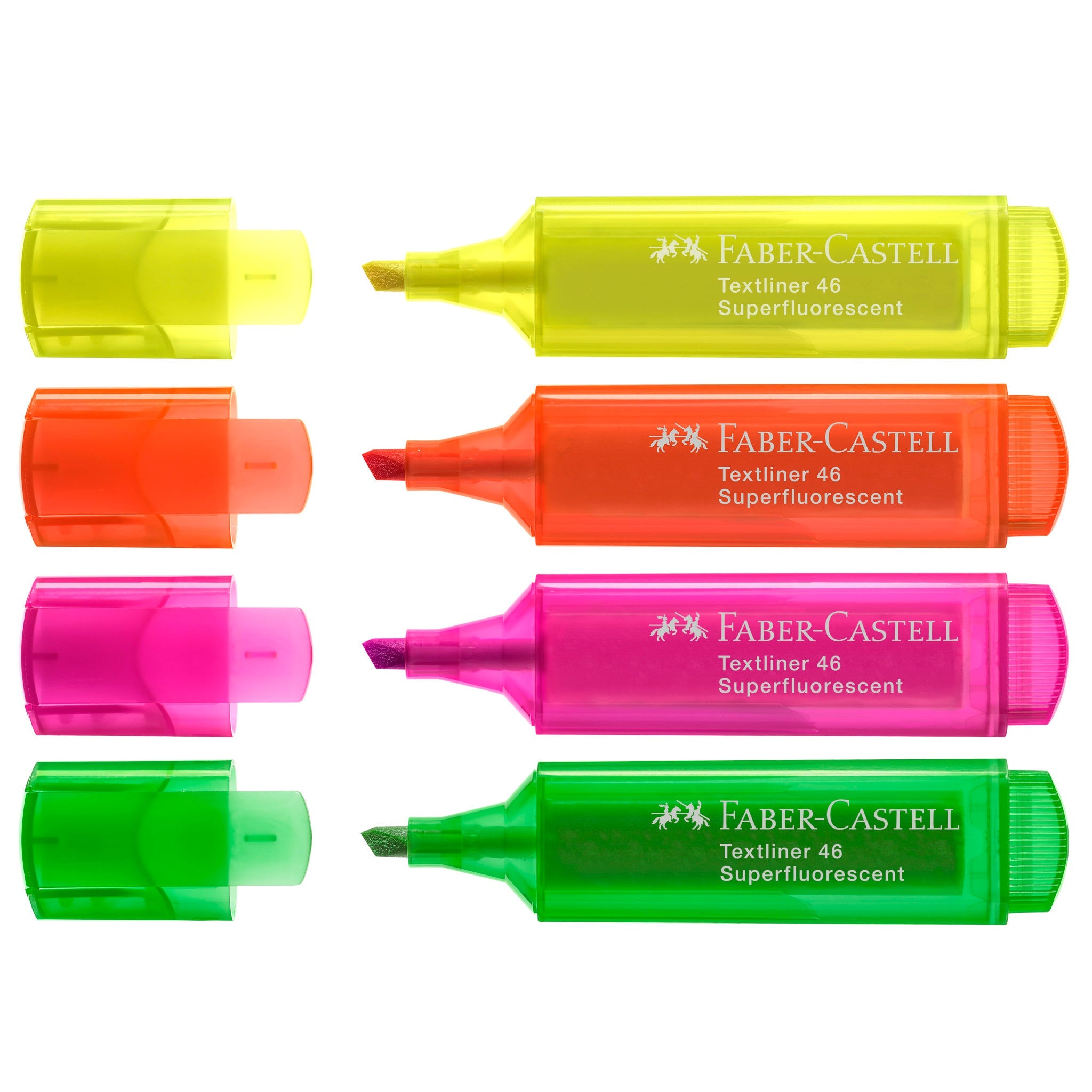 Highlighters, Neon Colors - Box of 4 - #FC254644