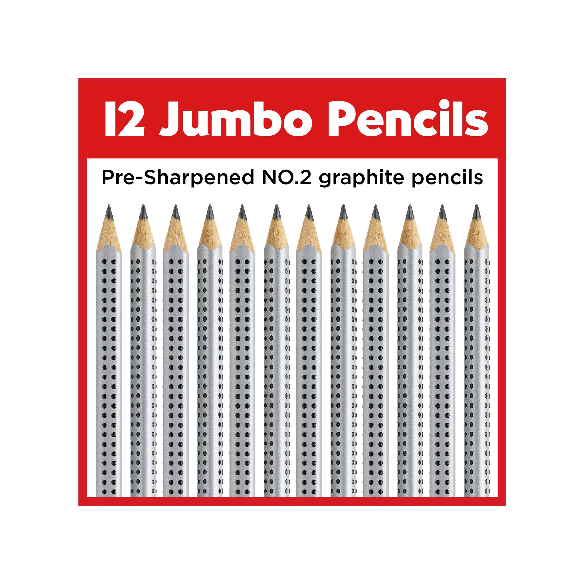 Jumbo Grip Graphite EcoPencil (B) - #FC111900