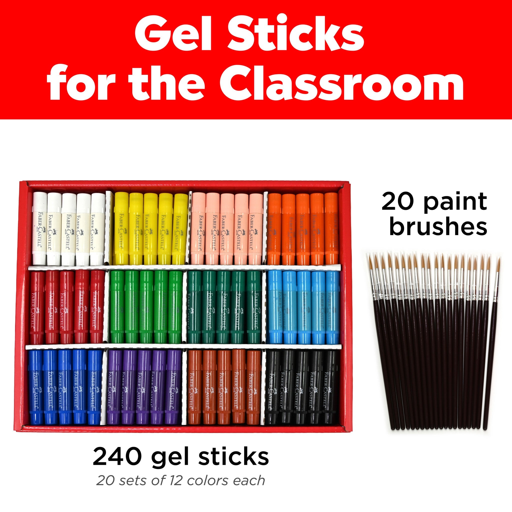 Gel Stick School Pack - #FC900026