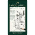 Castell 9000 Graphite Pencils, Design Set - Tin of 12 - #FC119064