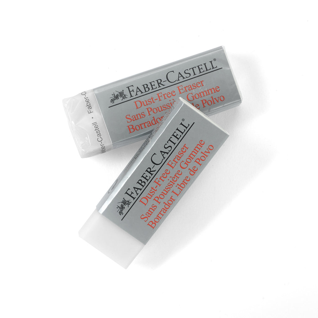 Dust-Free Vinyl Art Eraser, White - 2 Pack - #FC187120-2BP