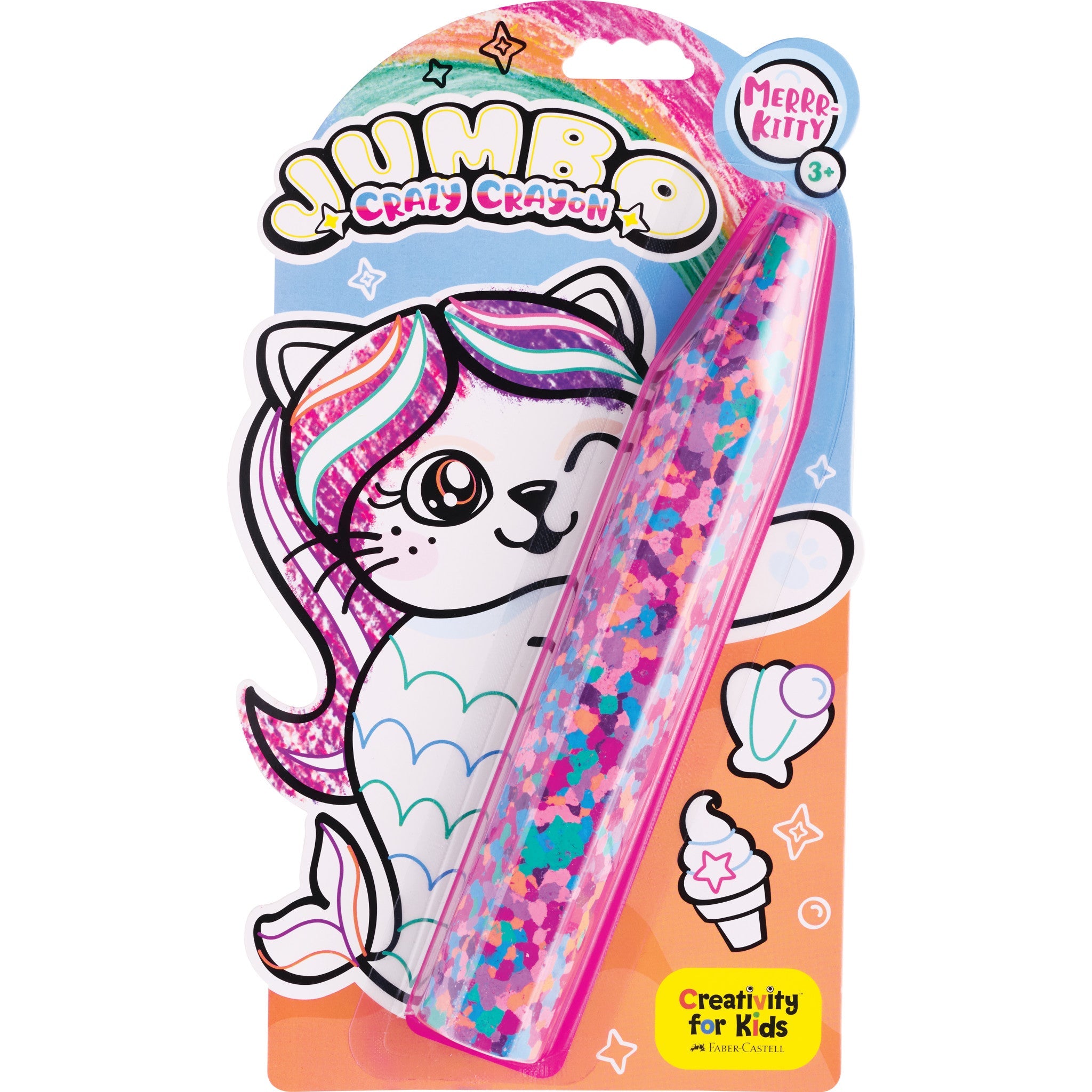Jumbo Crazy Crayon Merr-Kitty - #6583000