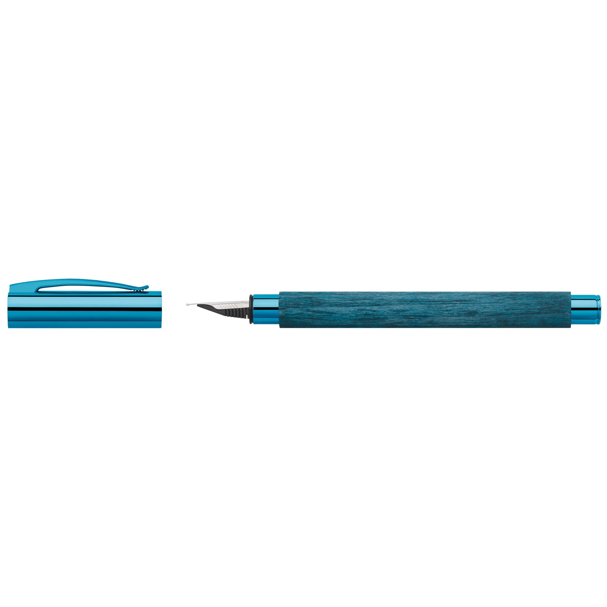 Ambition Fountain Pen Blue Wood