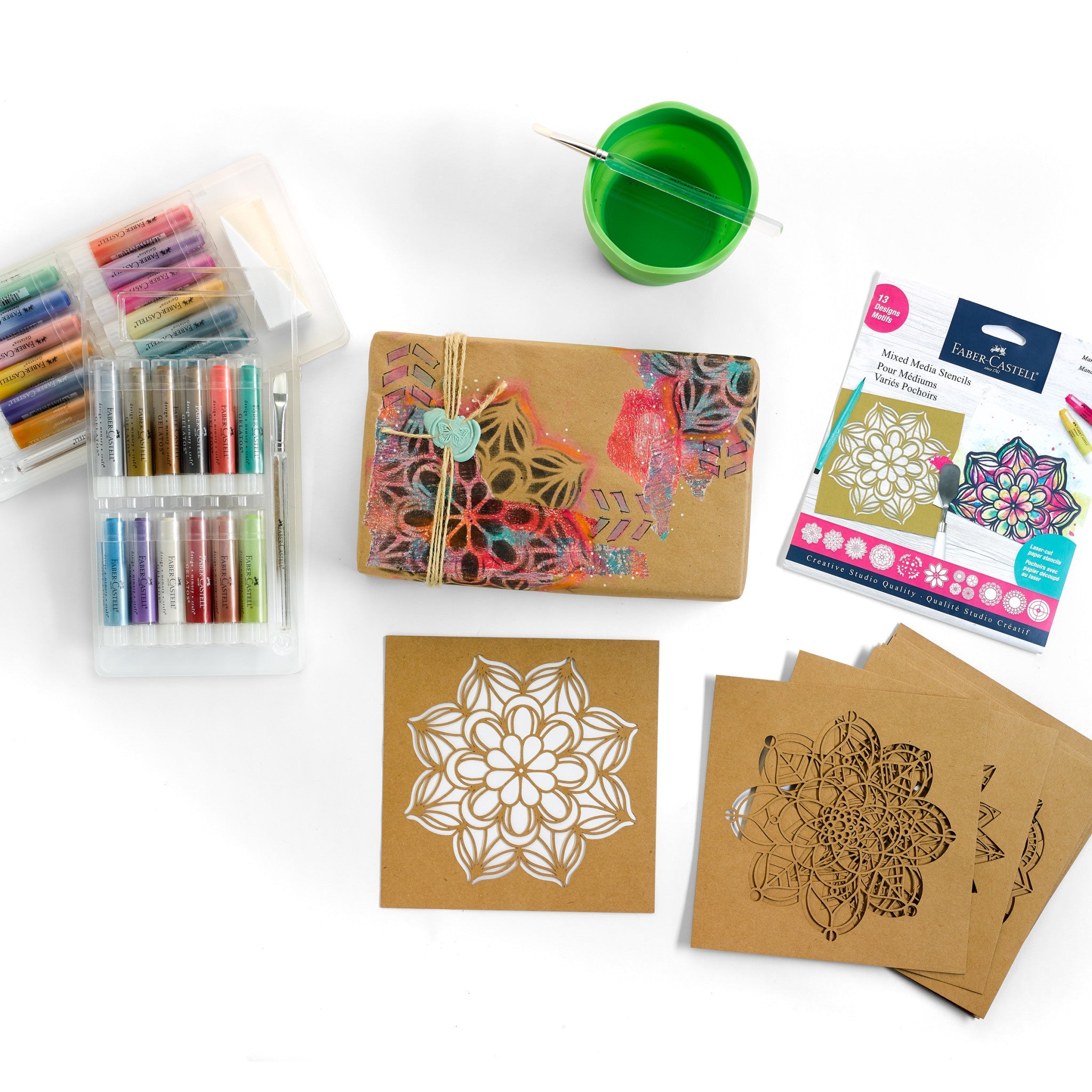 Mixed Media Stencils - Mandala - #FC770610