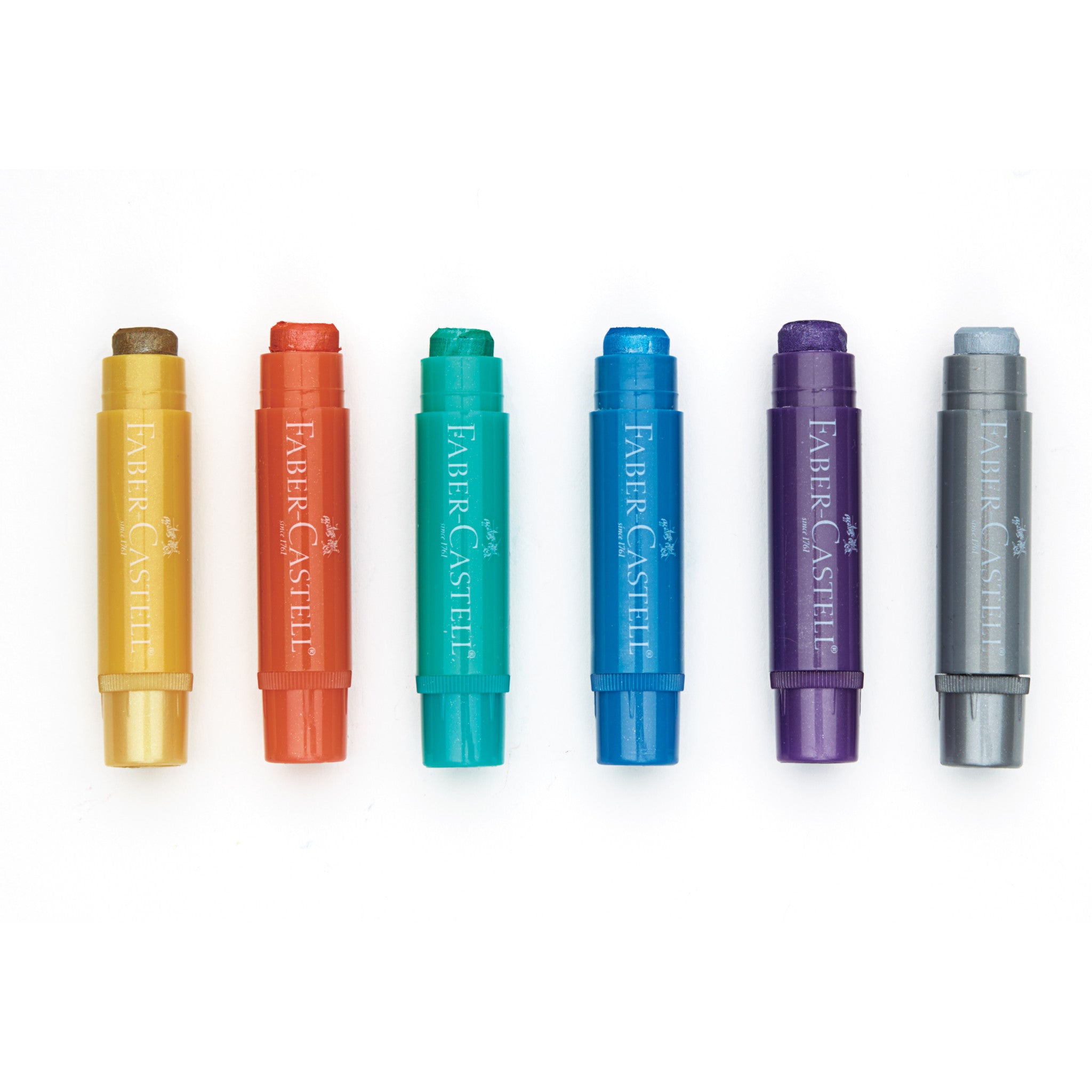 6 Metallic Gel Sticks - #FC14542