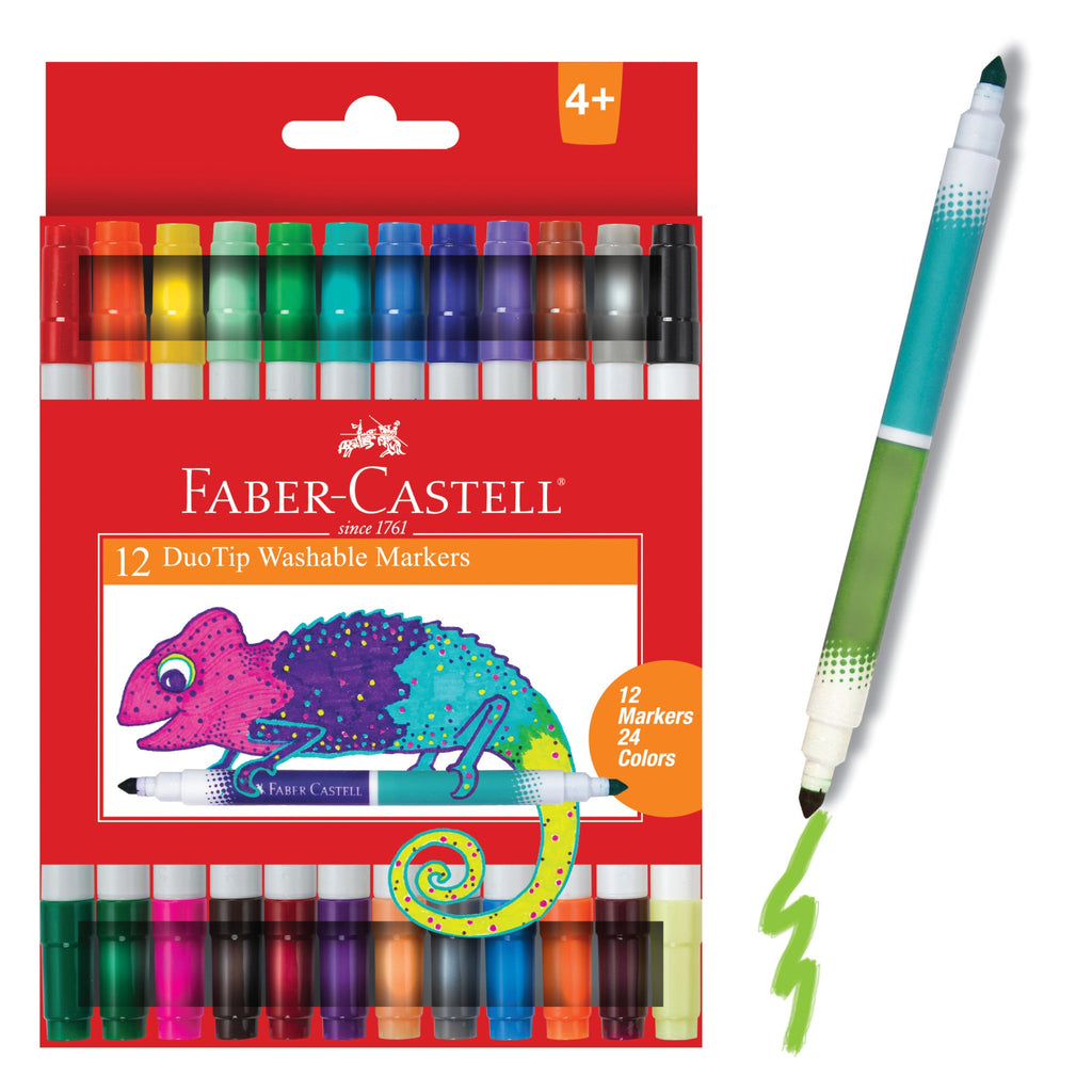 12 DuoTip Washable Markers - #FC153012