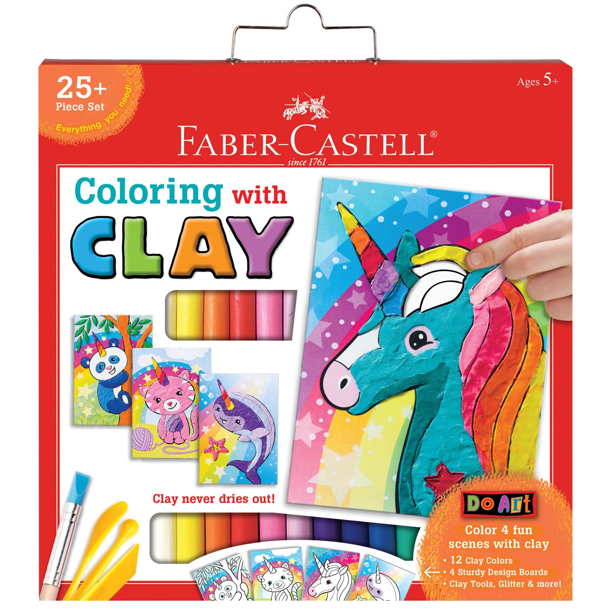 Do Art Coloring with Clay Unicorn & Friends - #FC14335