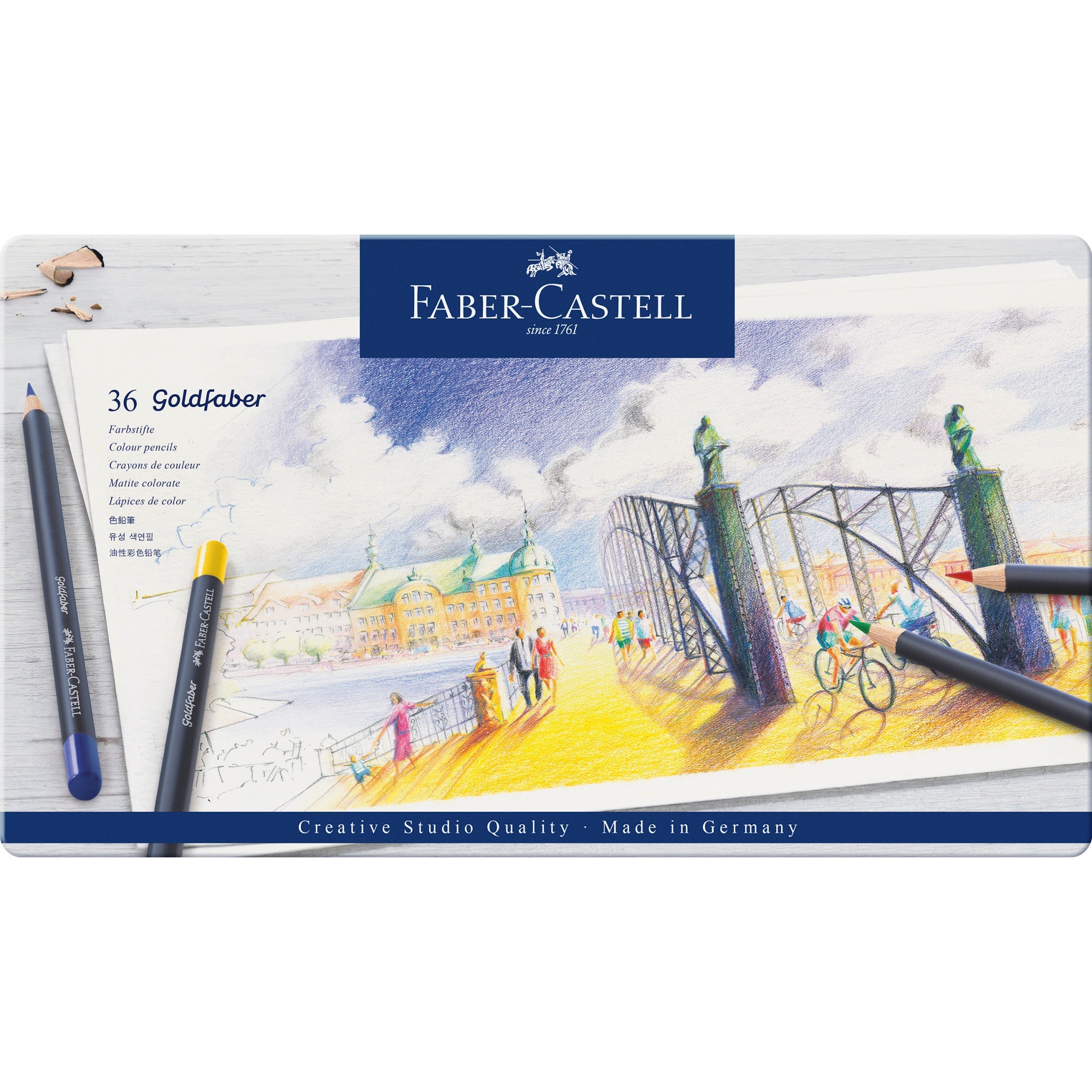 Goldfaber Color Pencils - Tin of 36 - #FC114736
