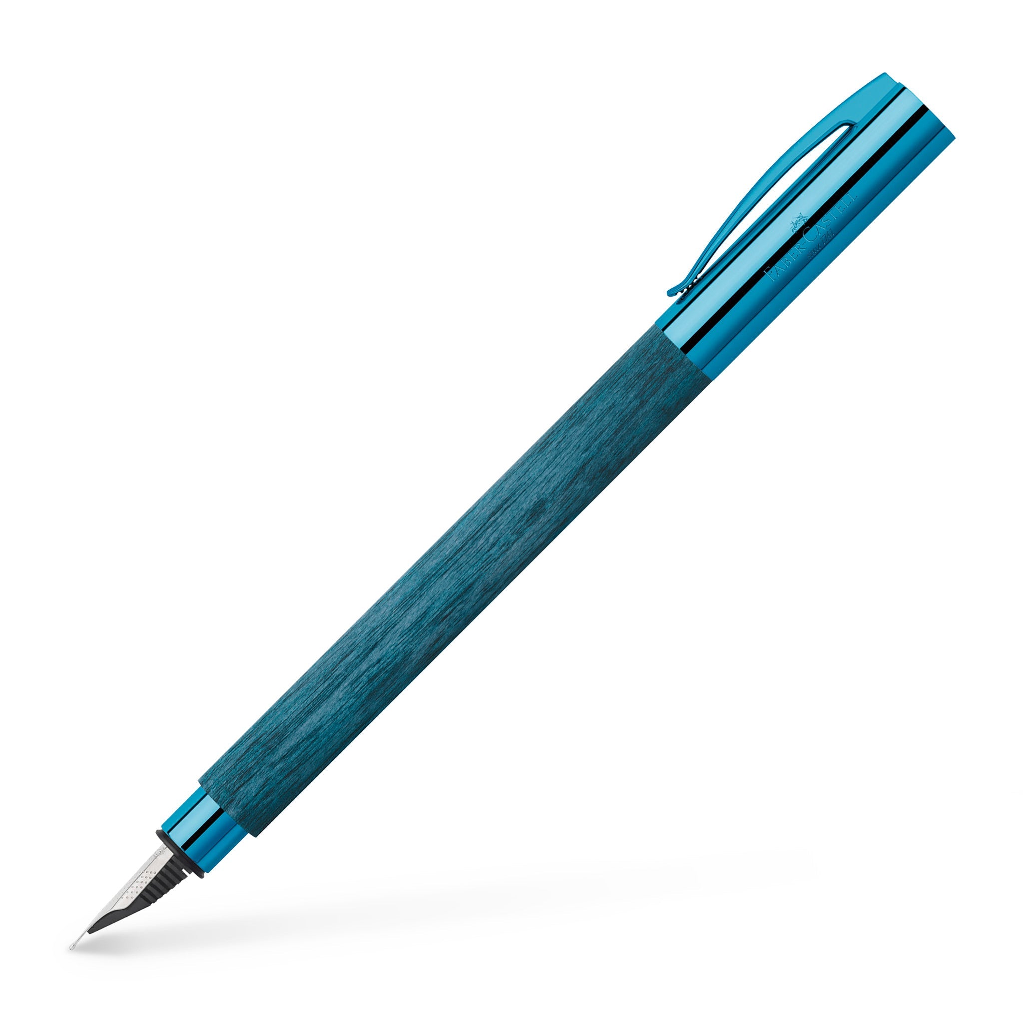 Ambition Fountain Pen Blue Wood