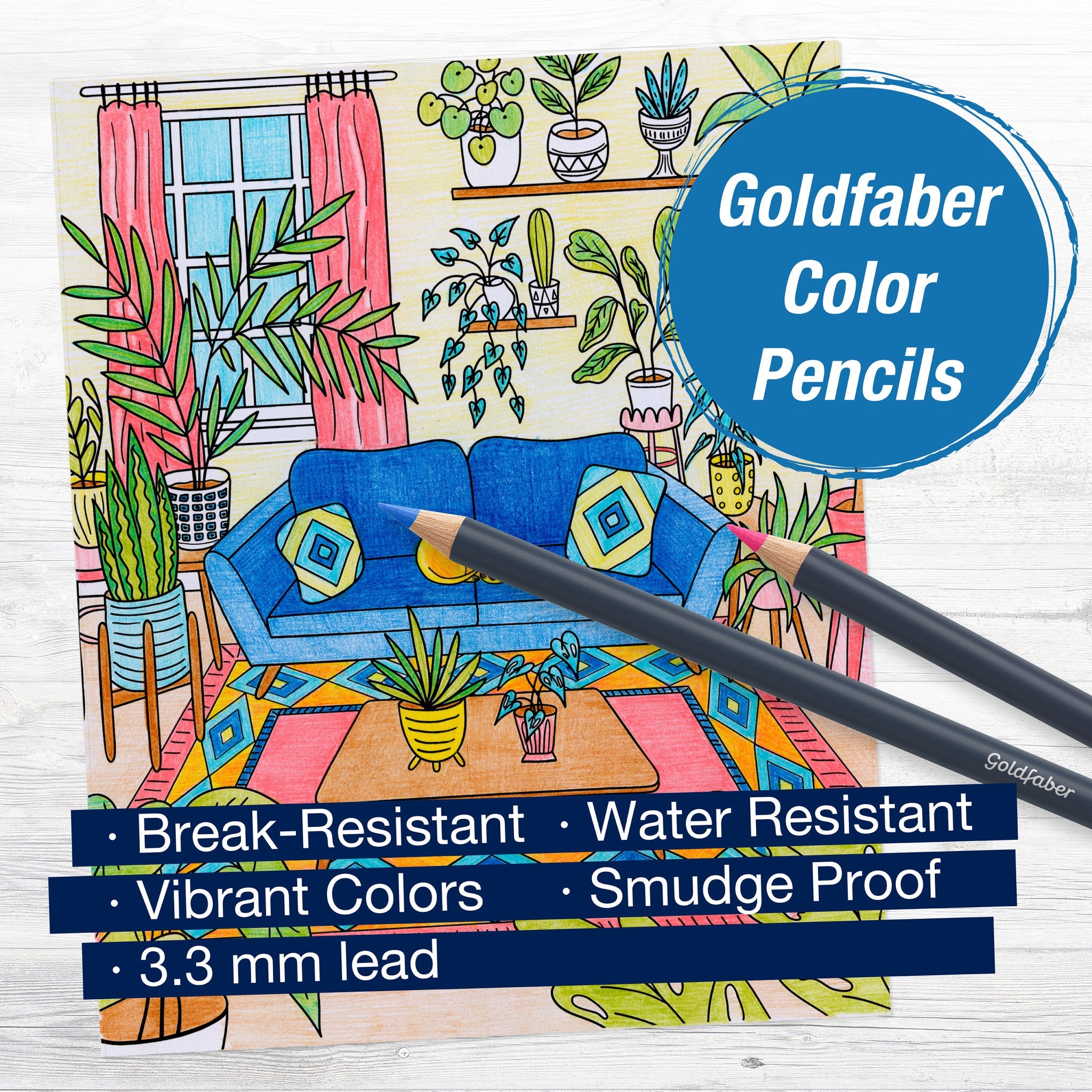 Color by Number Wall Art, Plant Room - #FC770637