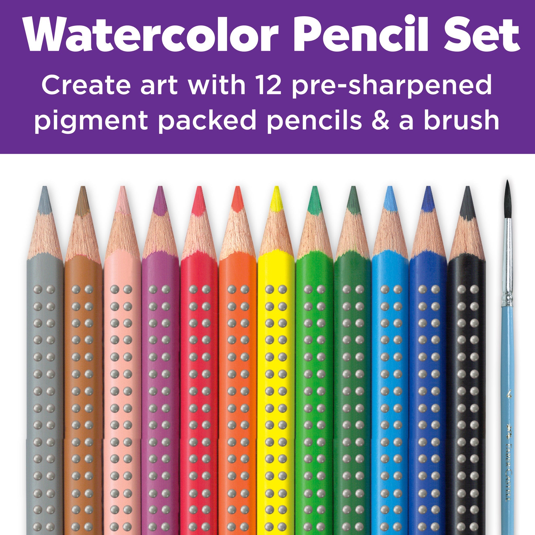 Grip Watercolor EcoPencil School Pack - #FC900009