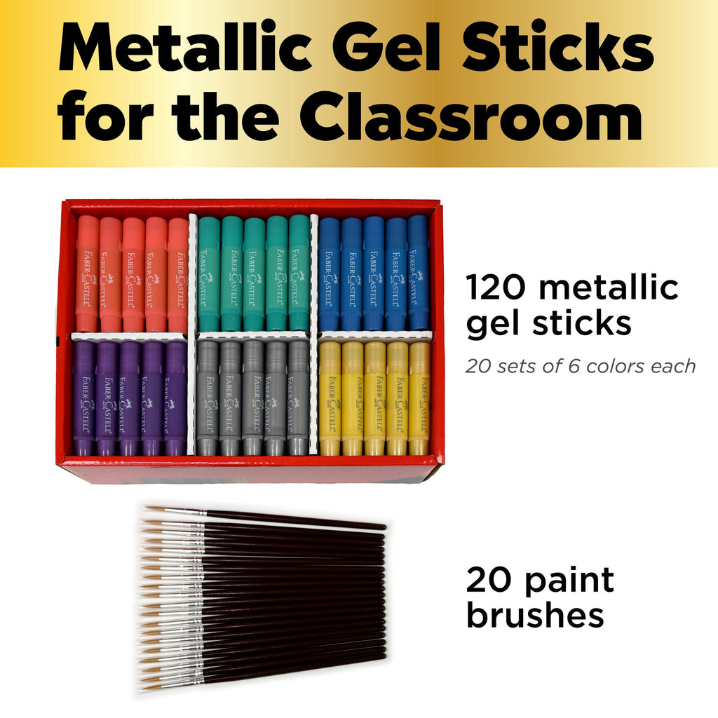 Metallic Gel Stick School Pack - #FC900022