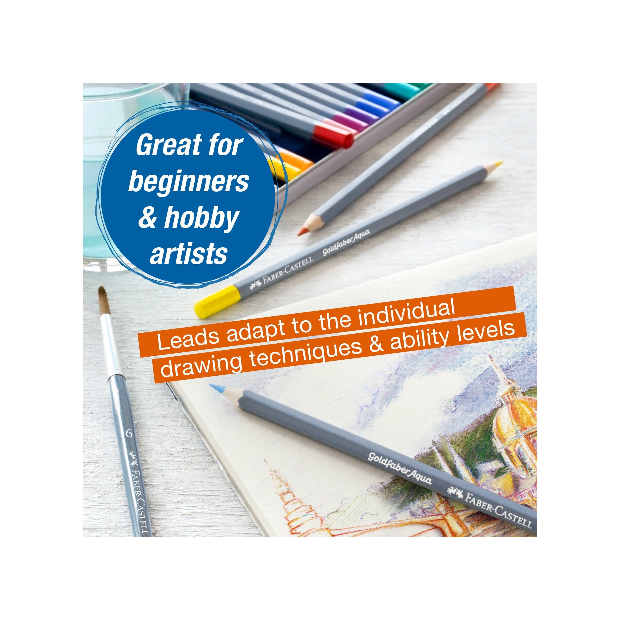 Goldfaber Aqua Watercolor Pencils, Class Pack - #FC900028