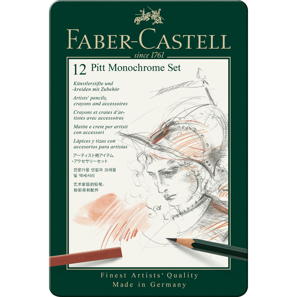 Pitt Monochrome Set, Tin of 12 - #FC112975
