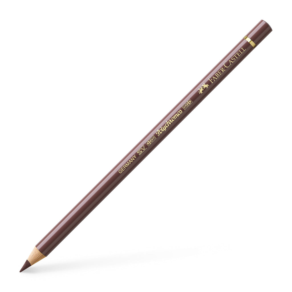 Polychromos® Artists' Color Pencil - #176 van Dyck Brown - #FC110176