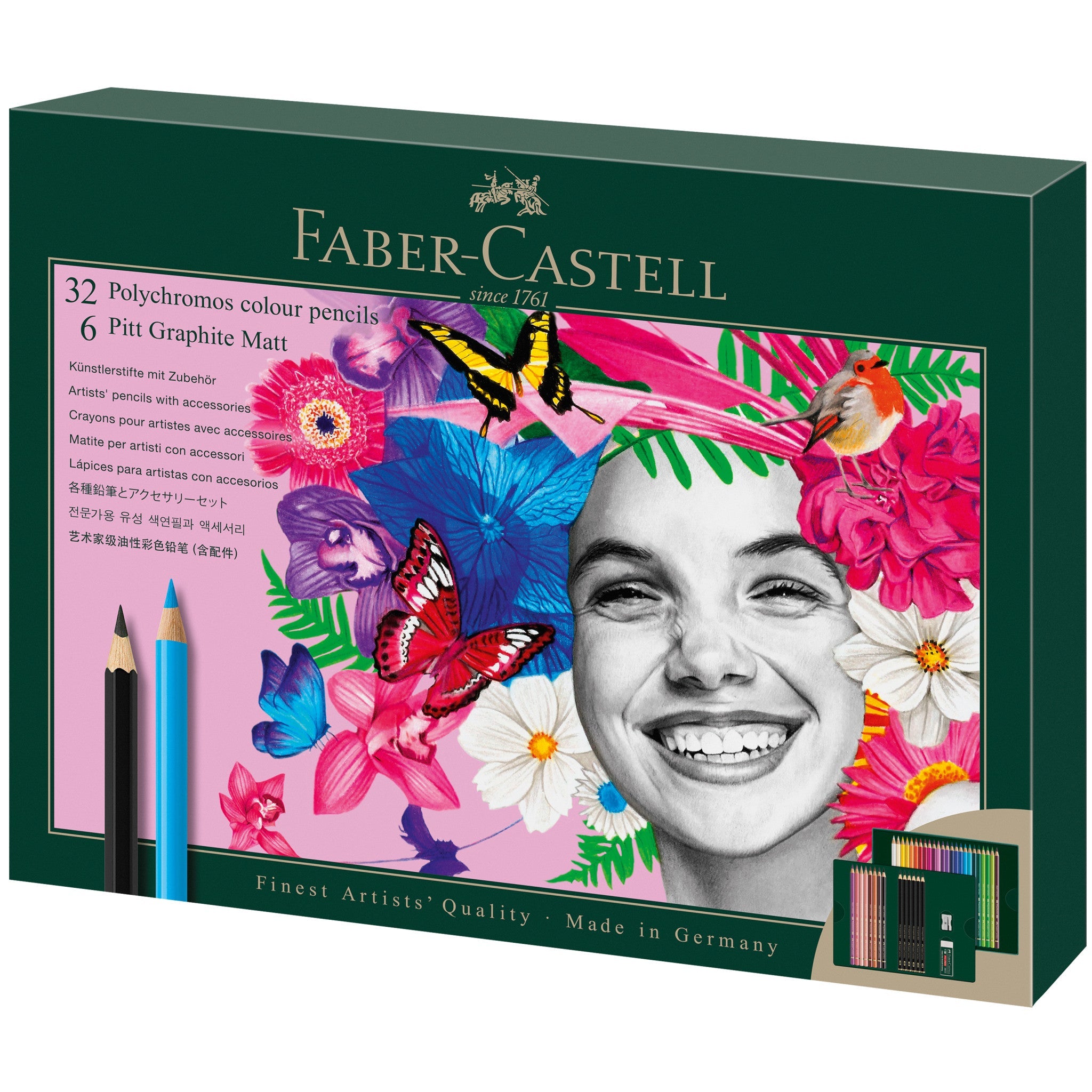 Polychromos & Graphite Matte, 40-Piece Gift Set - #FC210053