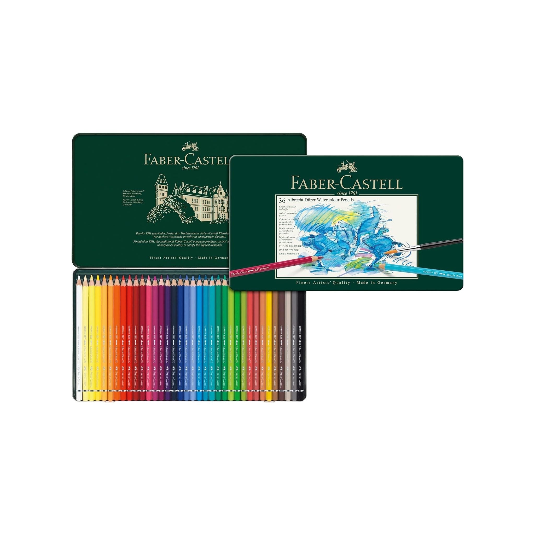 Albrecht Dürer Artists' Watercolor Pencils, Tin of 36 - #FC117536