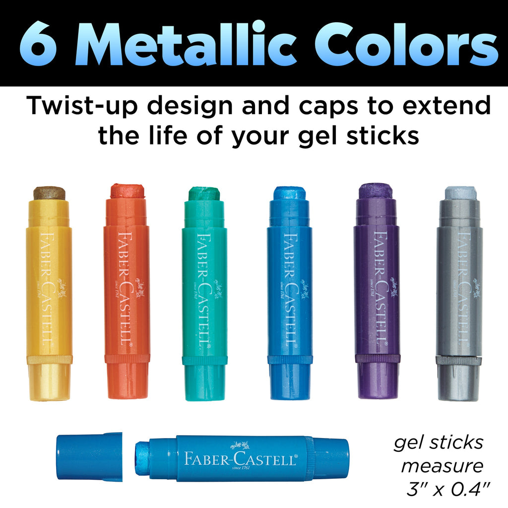 Metallic Gel Stick School Pack - #FC900022