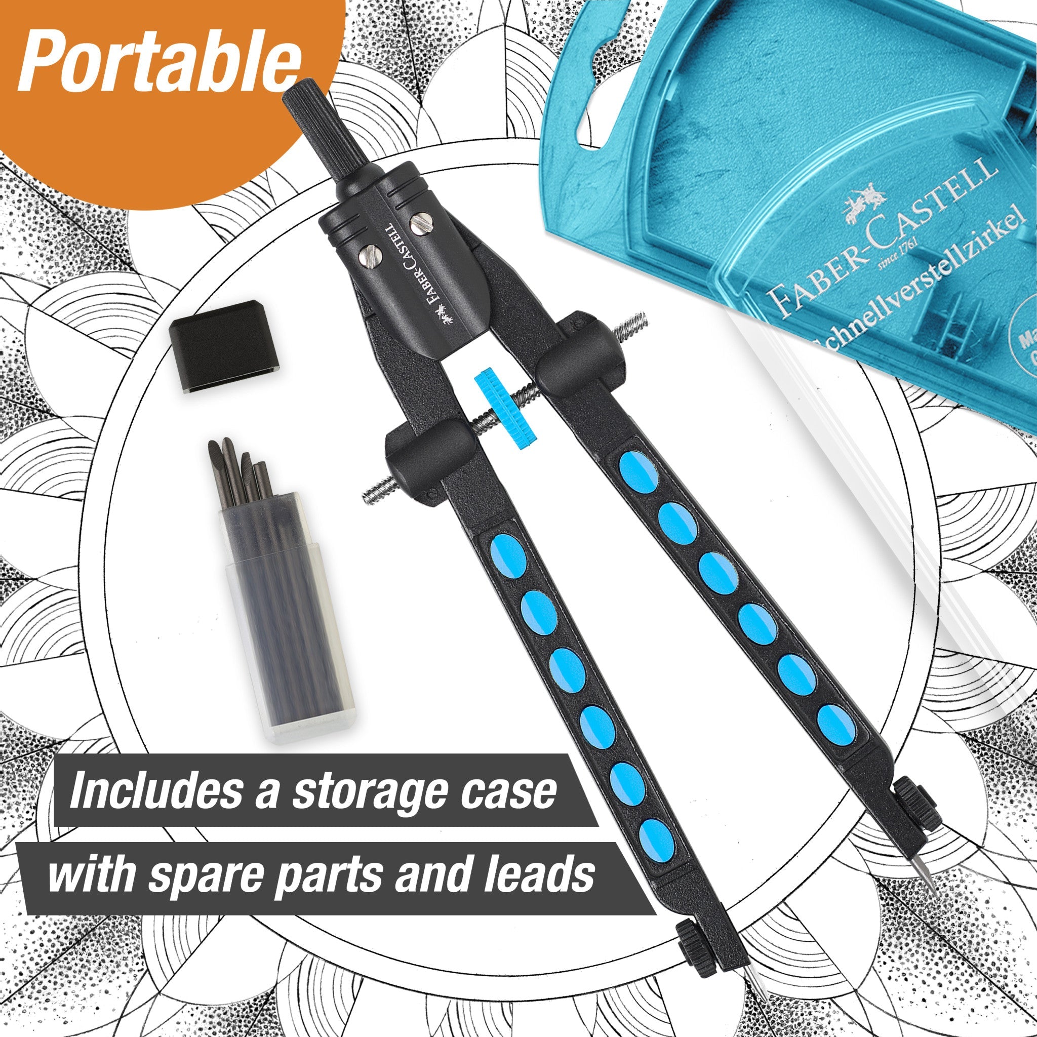 Quick-Set Compass, Factory Series - Pearl Blue - #FC174340