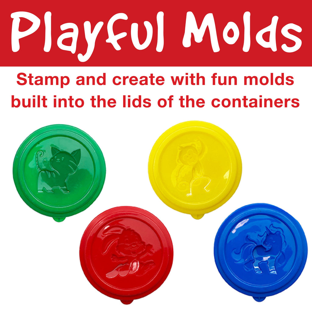 Little Creatives 4 Super Soft Modeling Dough - #FC370814