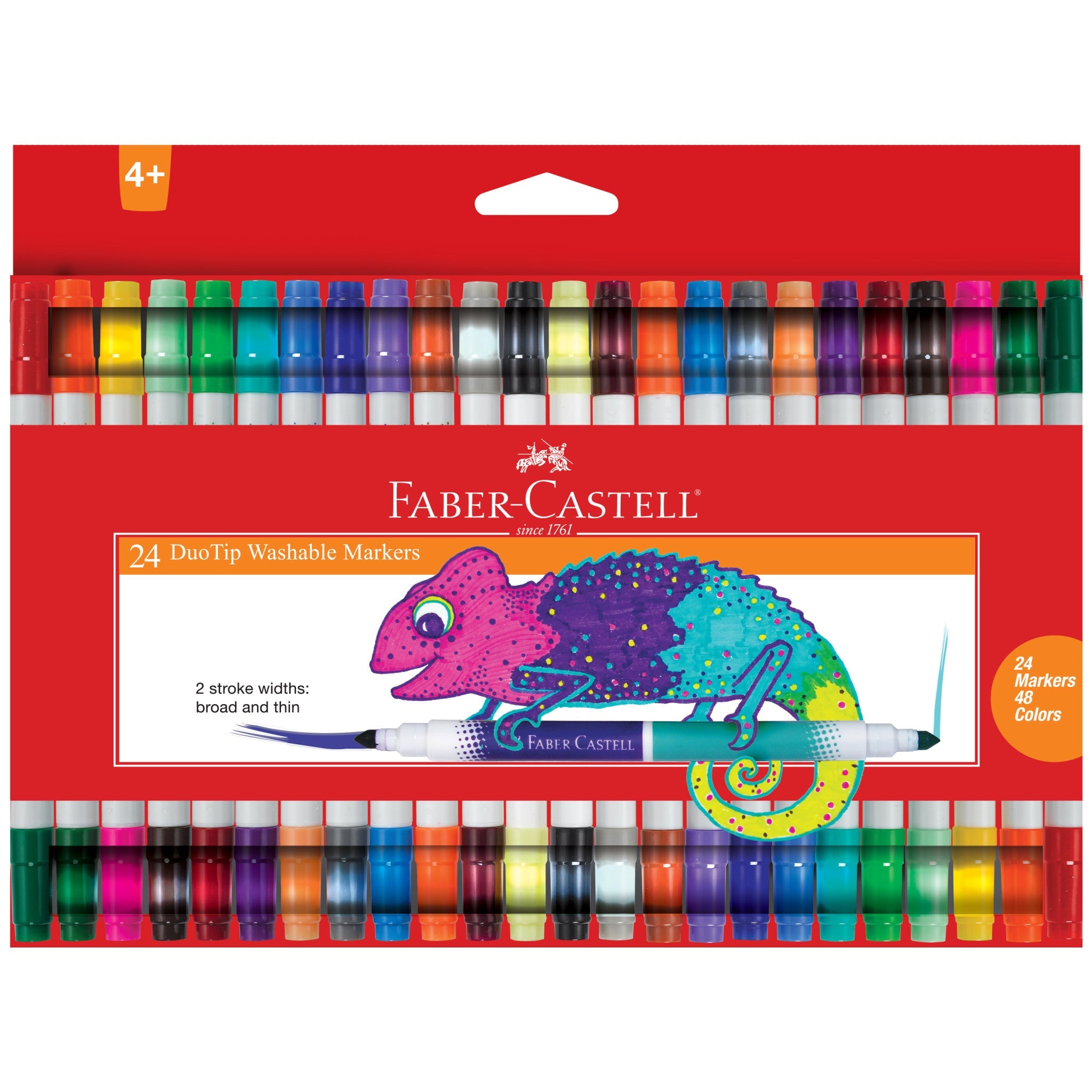 24 DuoTip Washable Markers  - #FC153024