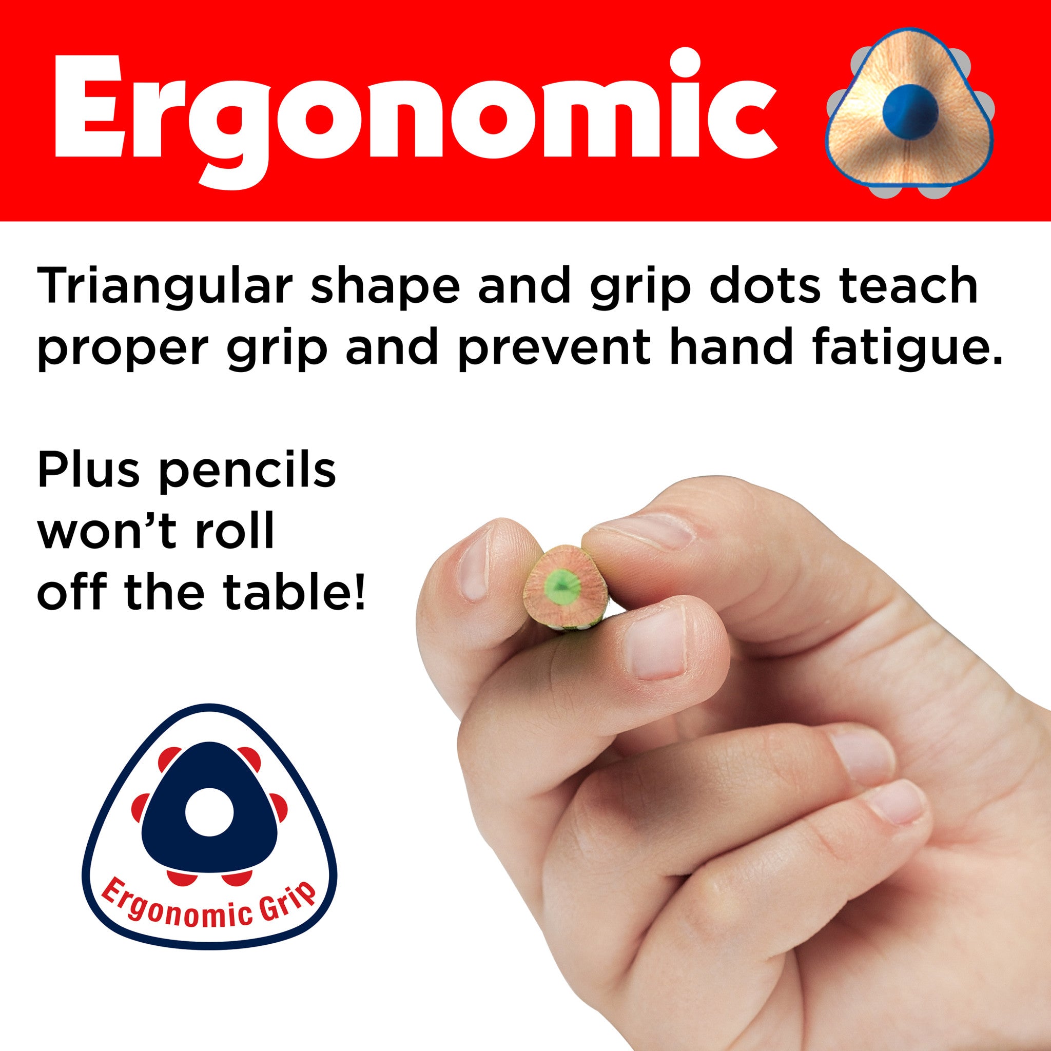 Grip Colored EcoPencil School Pack - #FC900008
