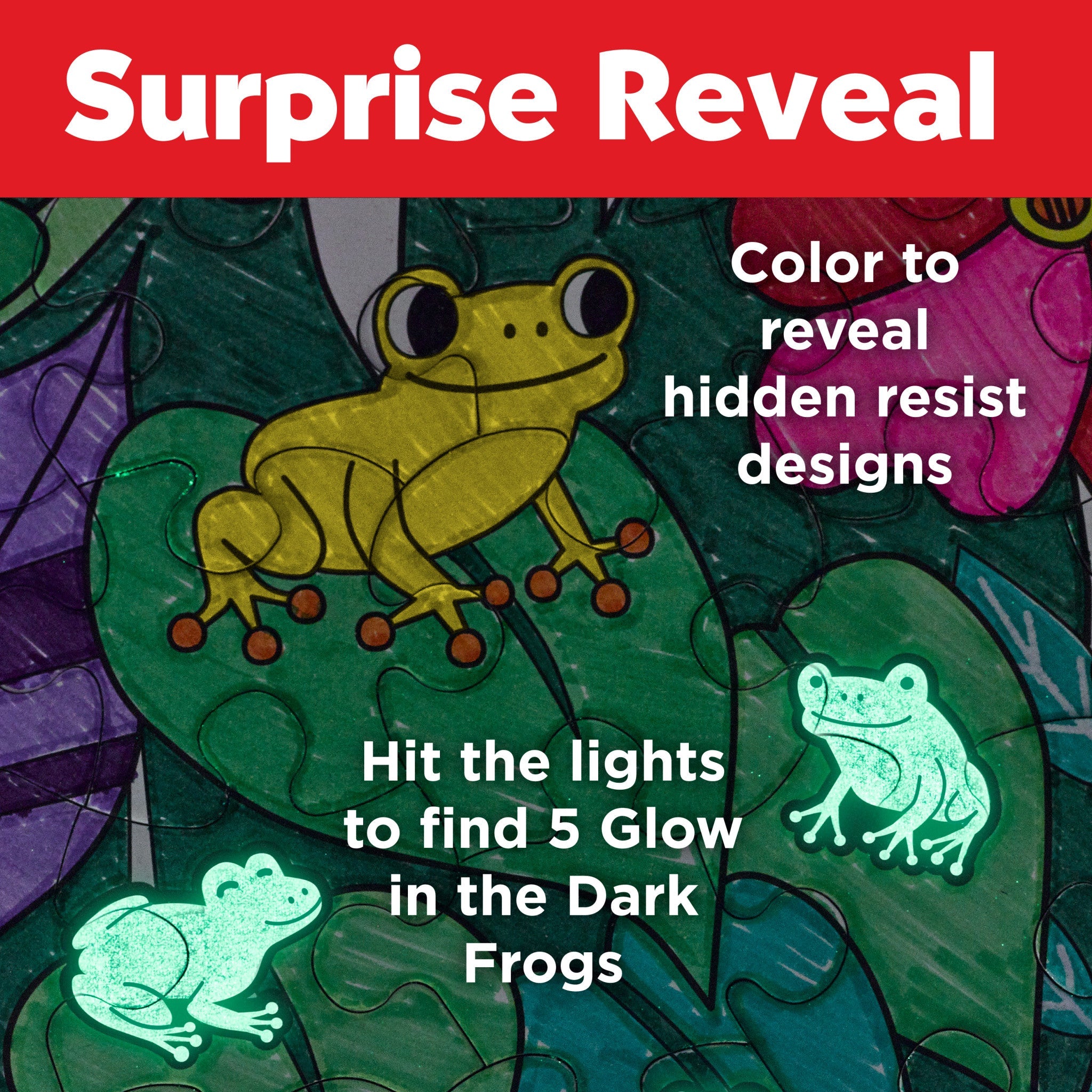 Color by Number Puzzle - Jungle Animals - #FC14359