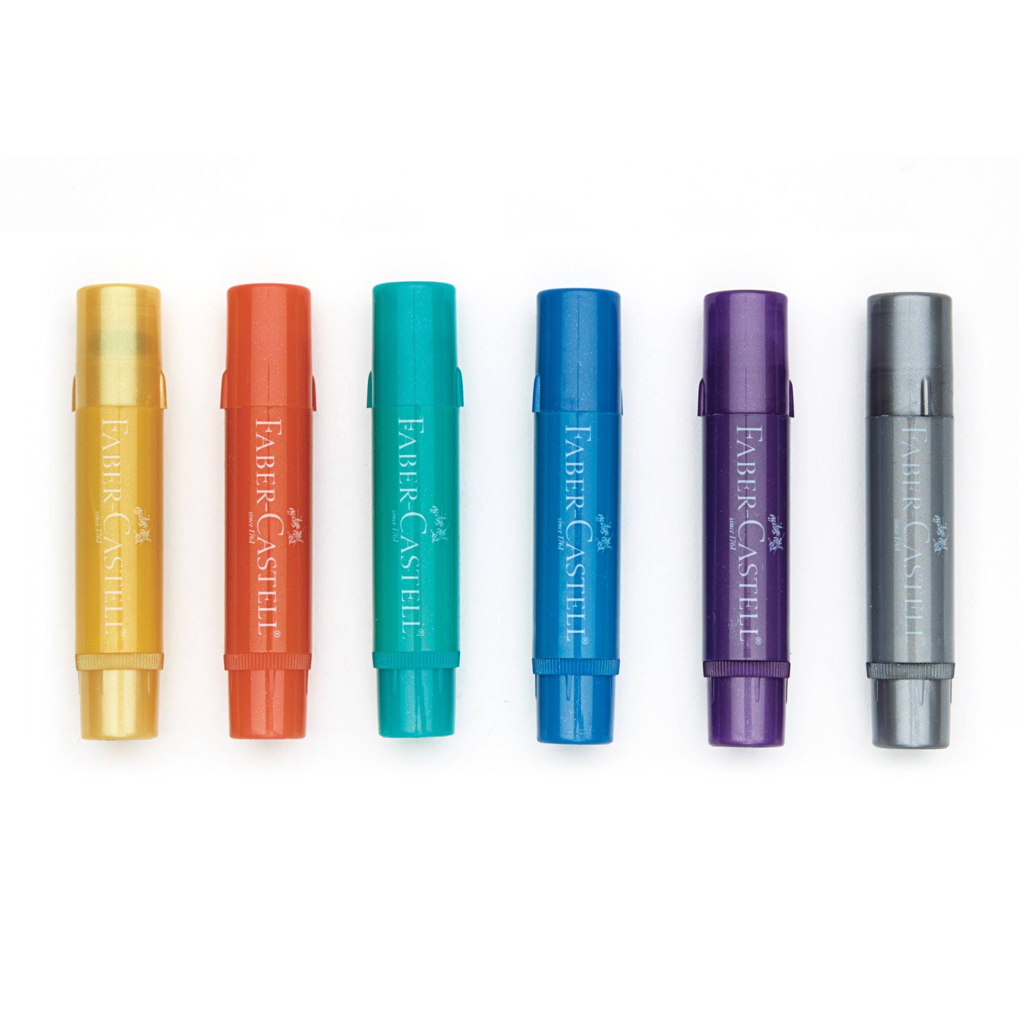 6 Metallic Gel Sticks - #FC14542