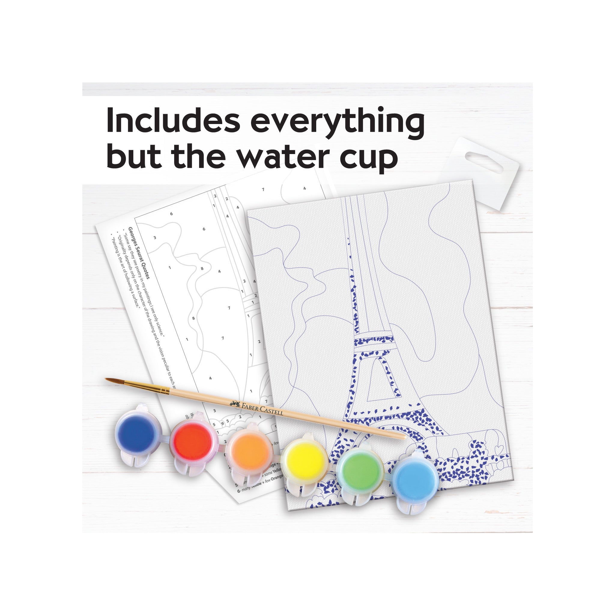 Paint by Number Museum Series - The Eiffel Tower - #FC14300