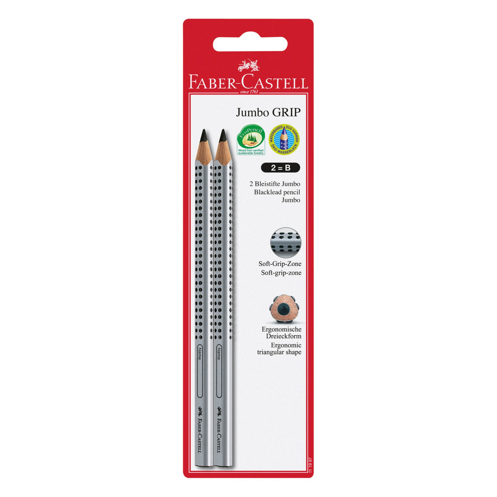 2 Jumbo Grip Graphite EcoPencils (B) - #FC111997