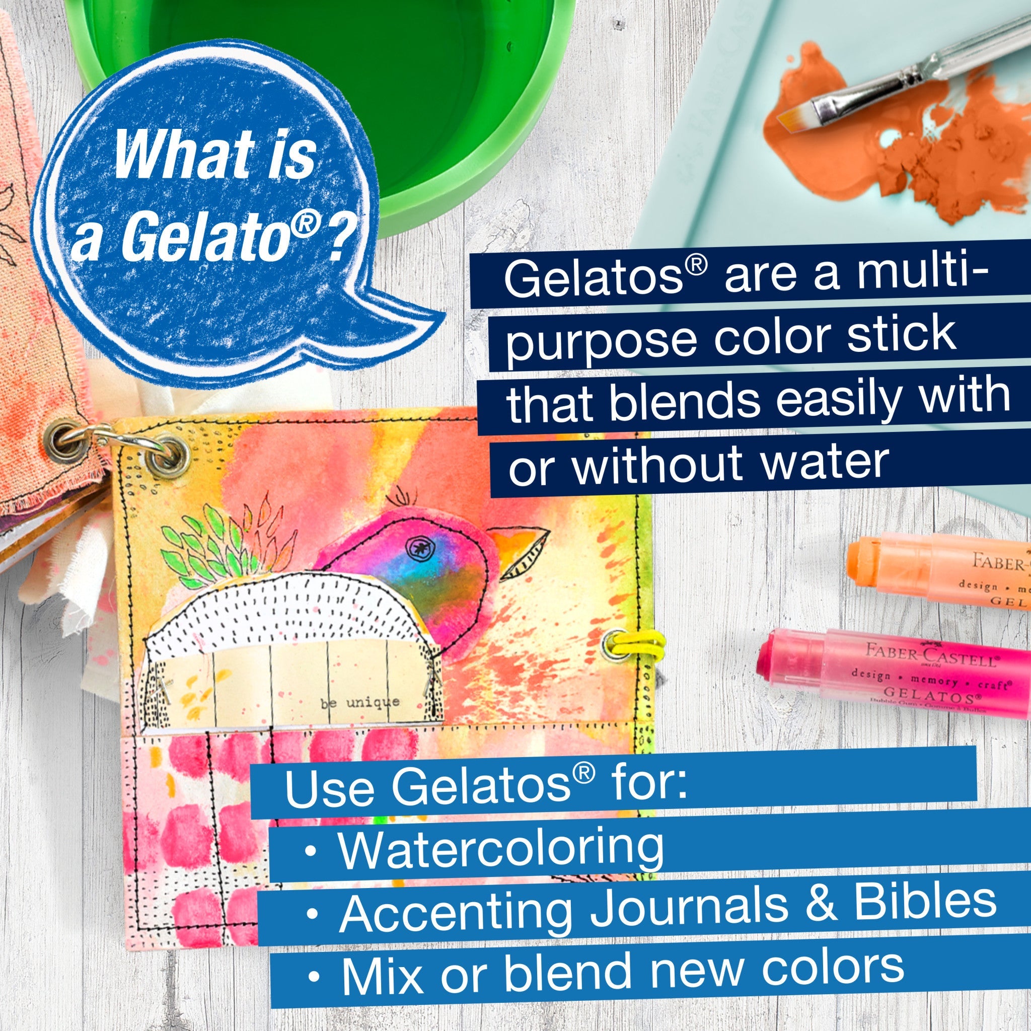 Gelatos, Brights - 15-Piece Set - #FC770169