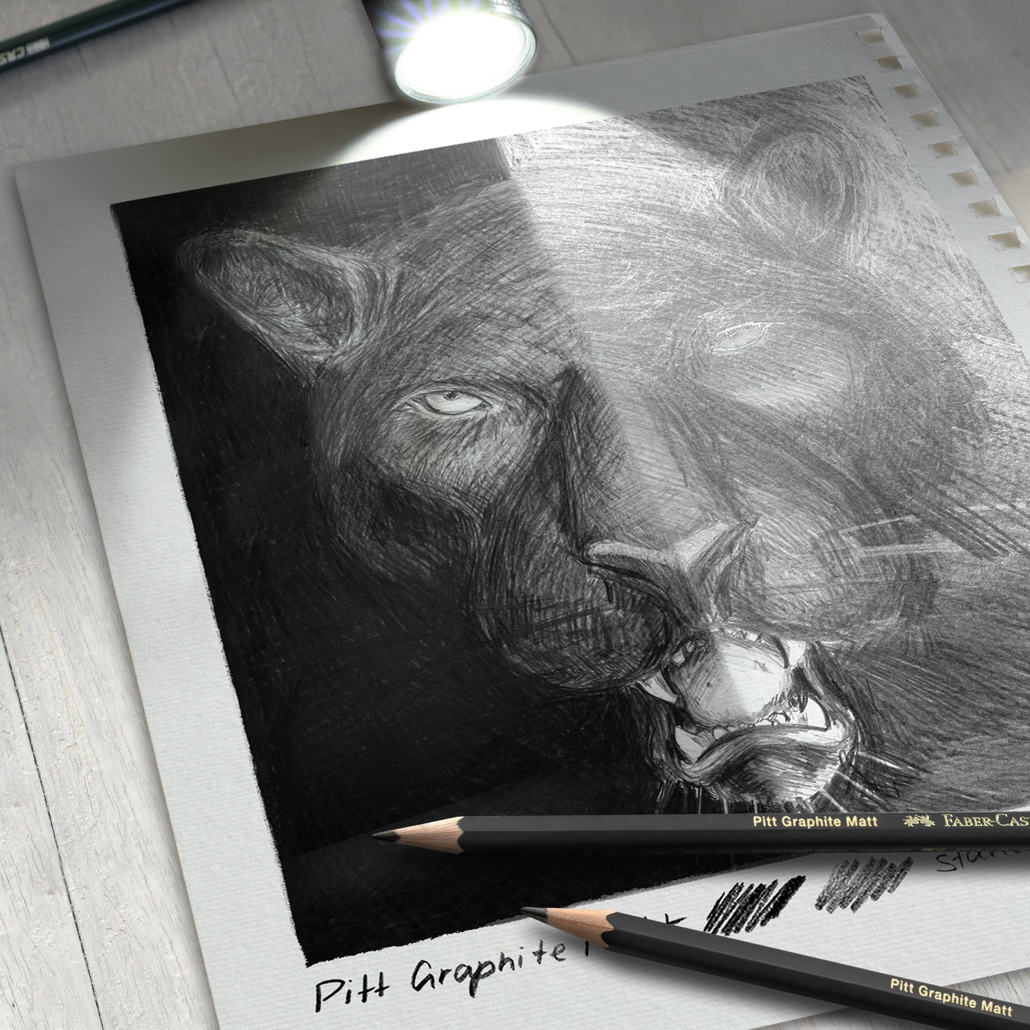 Pitt Graphite Matte, Sketching Set (HB, 2B, 4B) - #FC115296