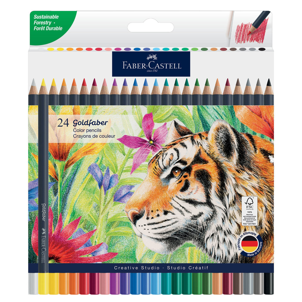 Goldfaber Color Pencil Box - 24ct - #FC214726