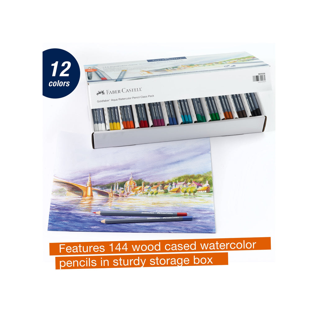 Goldfaber Aqua Watercolor Pencils, Class Pack - #FC900028