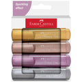 Highlighters, Metallic Colors - Box of 4 - #FC254674