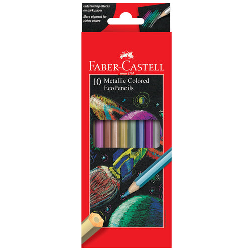 10 Metallic Colored EcoPencils - #FC120410GE
