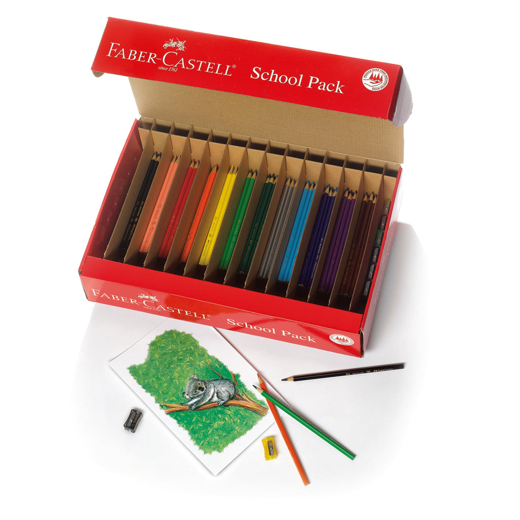 Triangular Colored EcoPencil School Pack - #FC900006