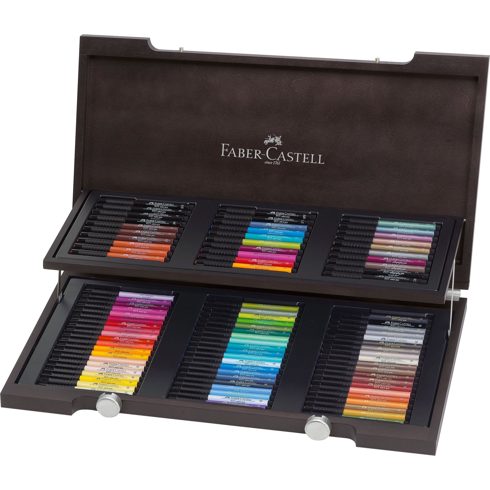 Pitt Artist Pen, Wood Case Set of 90 - #FC167400