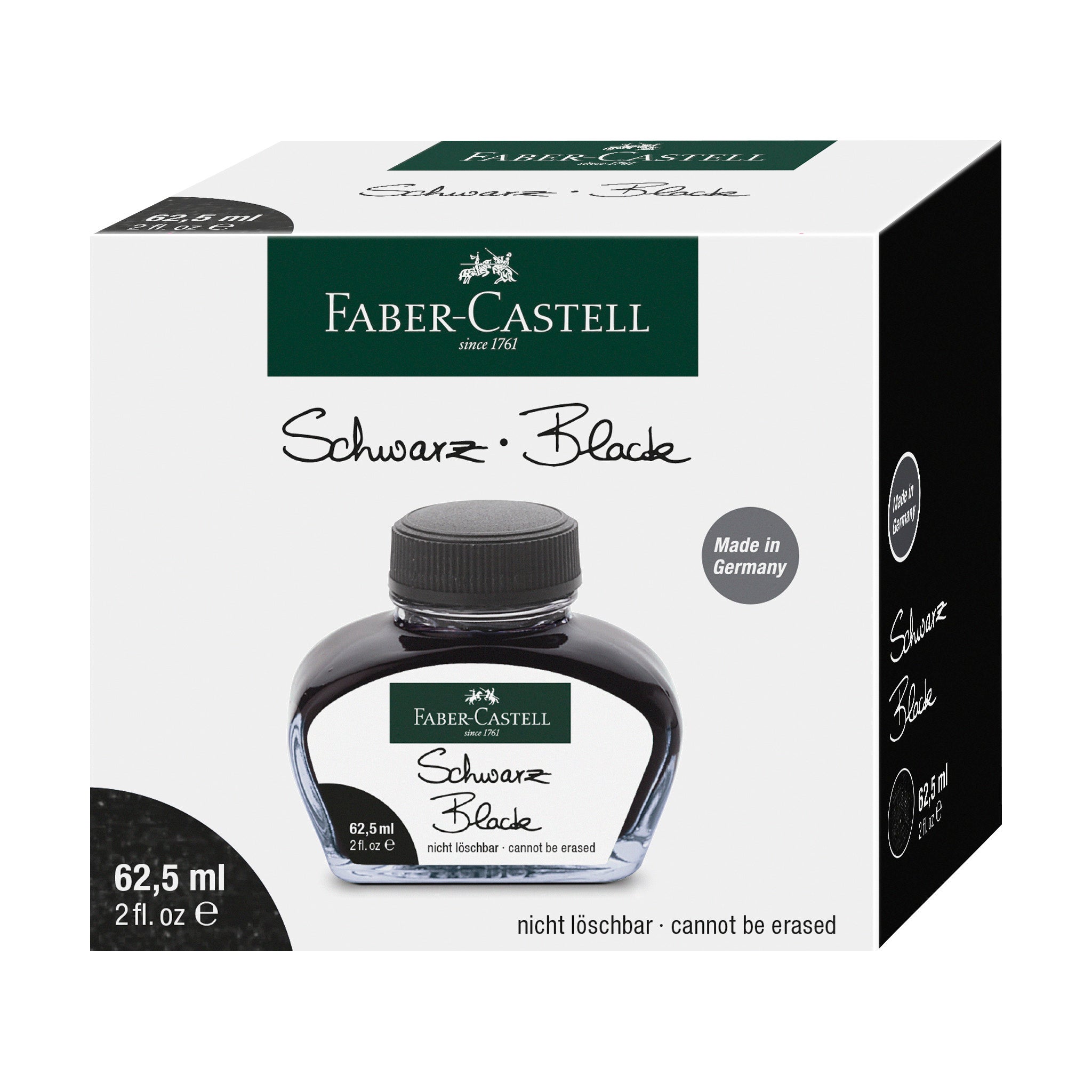 Fountain Pen Ink Bottle 62.5 ml - Black - #FC148700