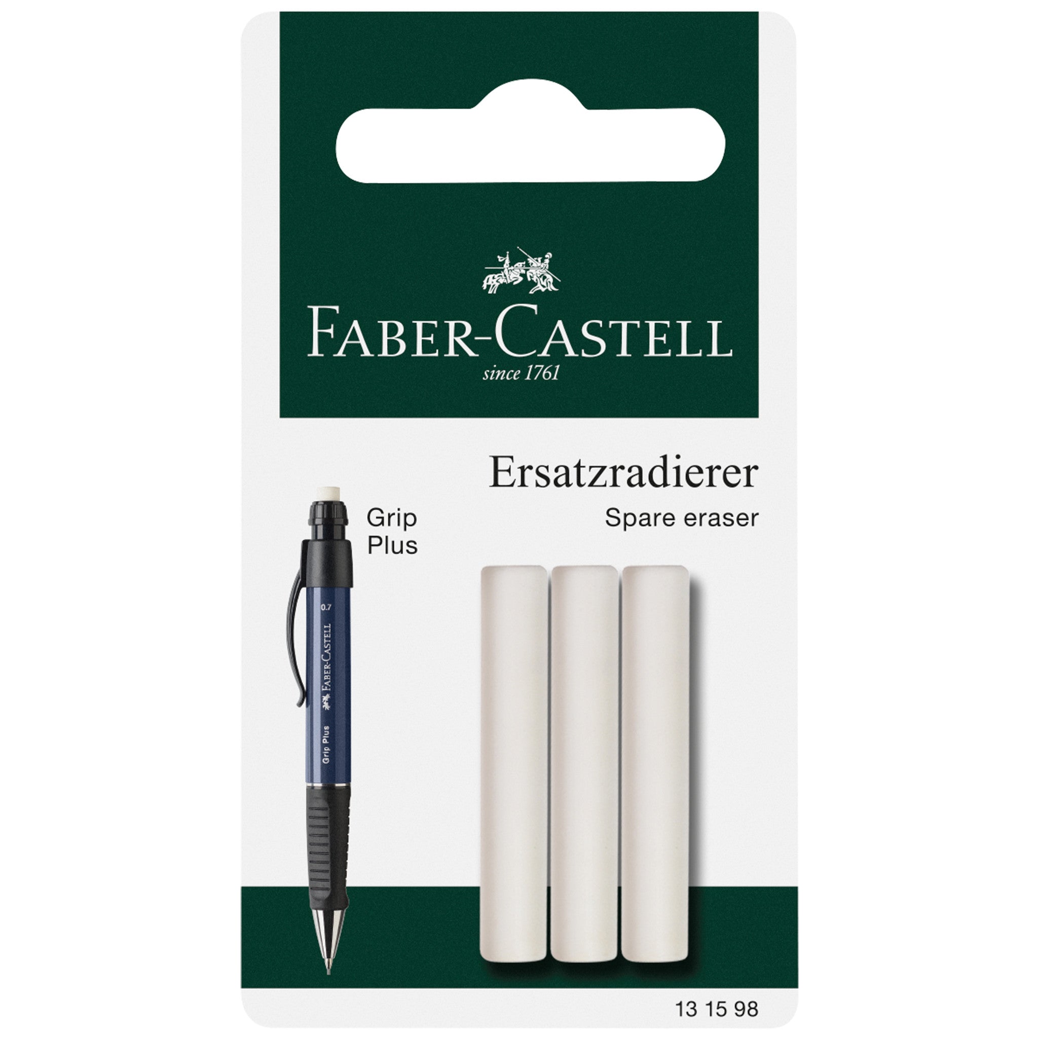 Eraser Refills, Grip Plus - 3 Pack - #FC131598