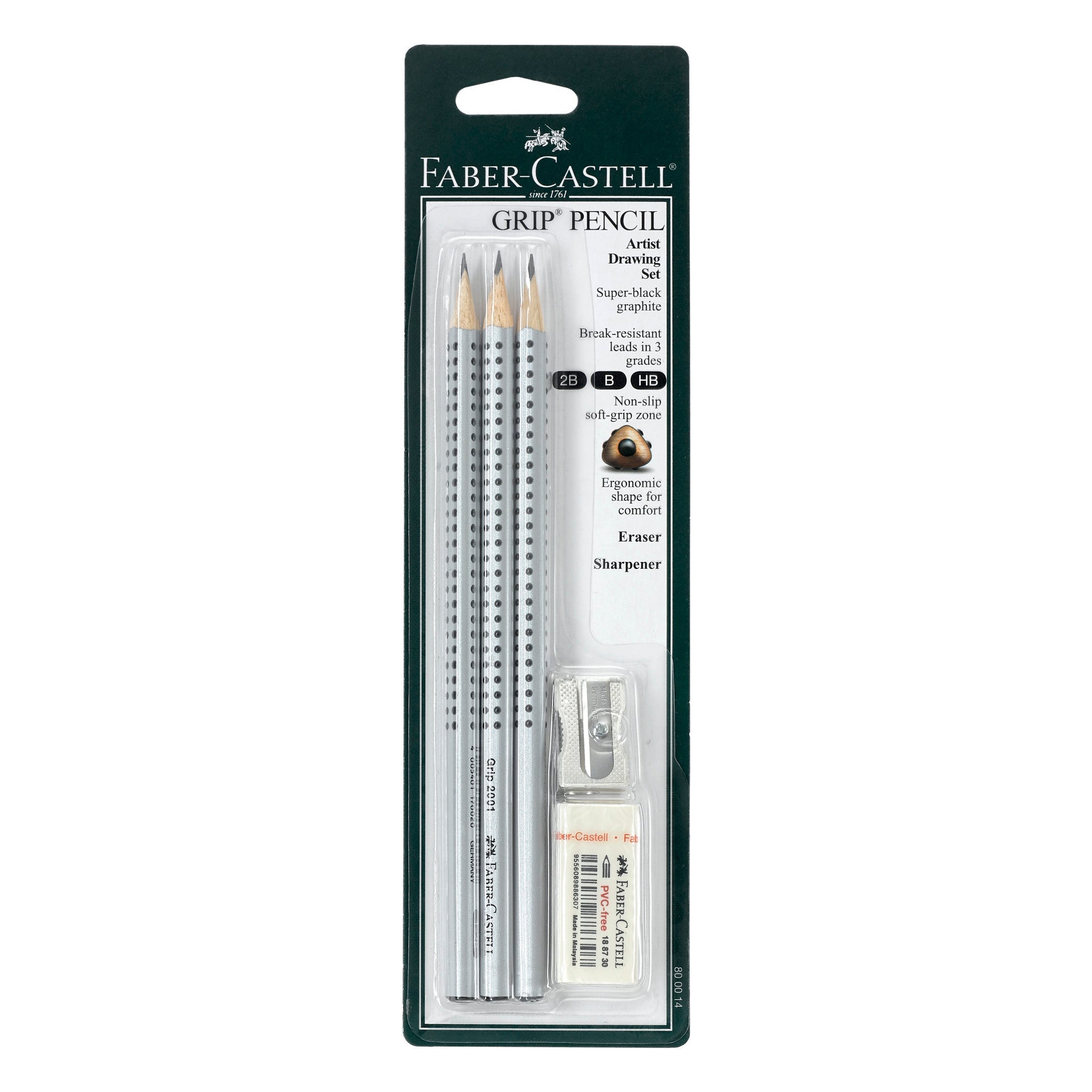 Grip 2001 Graphite Pencils, Artist Drawing Set - #FC800014