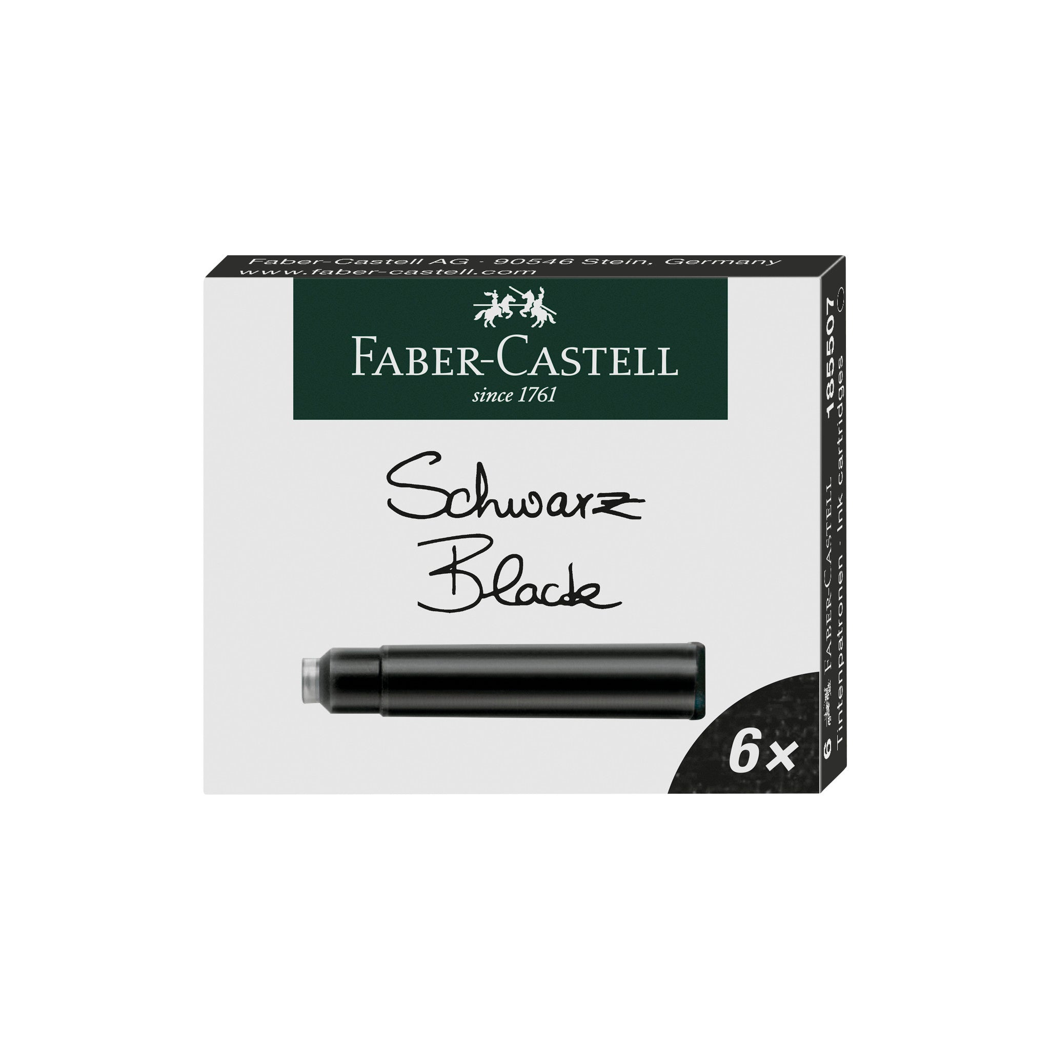 Fountain Pen Ink Cartridges - Black - #FC185507