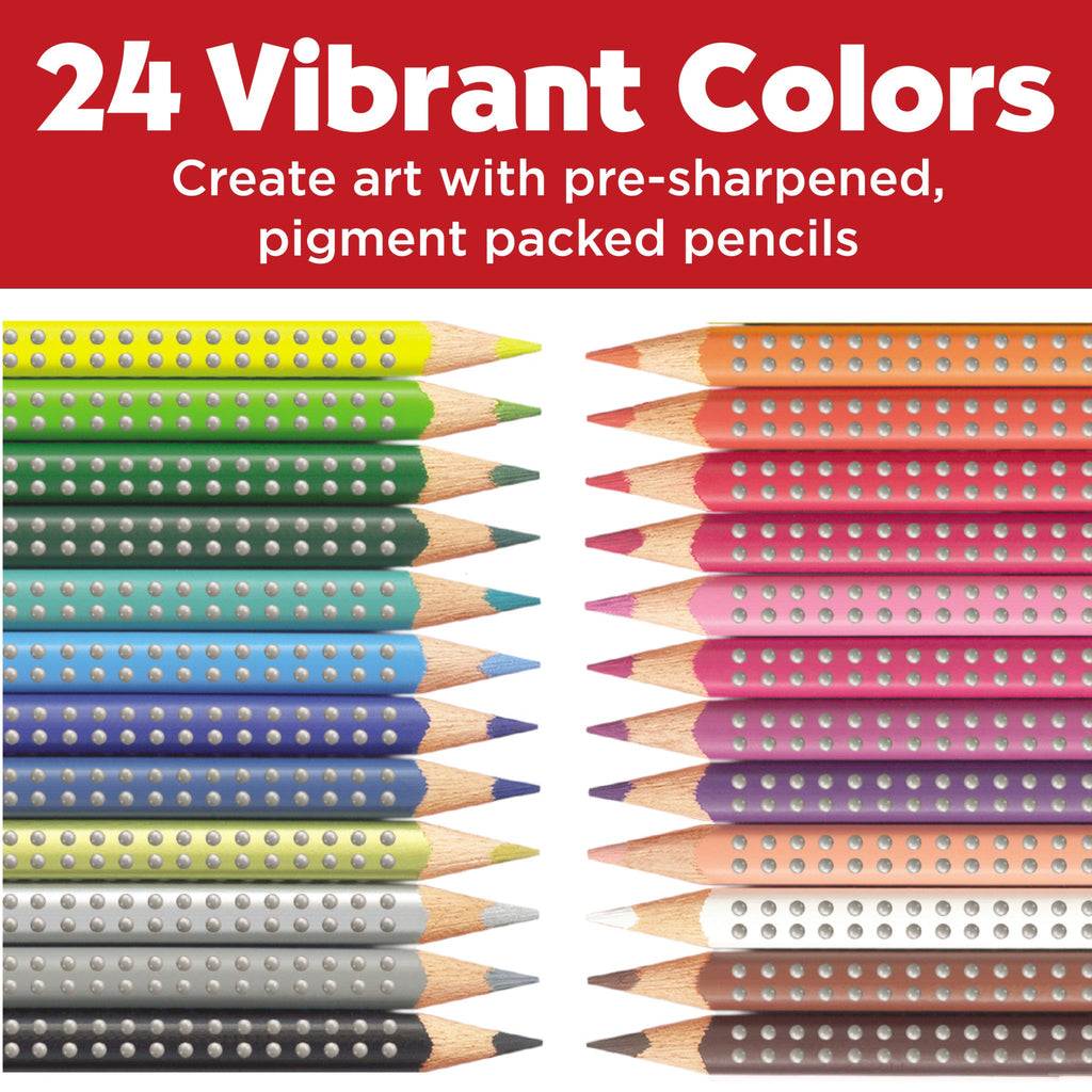 24 Grip Colored EcoPencils - #FC9121024