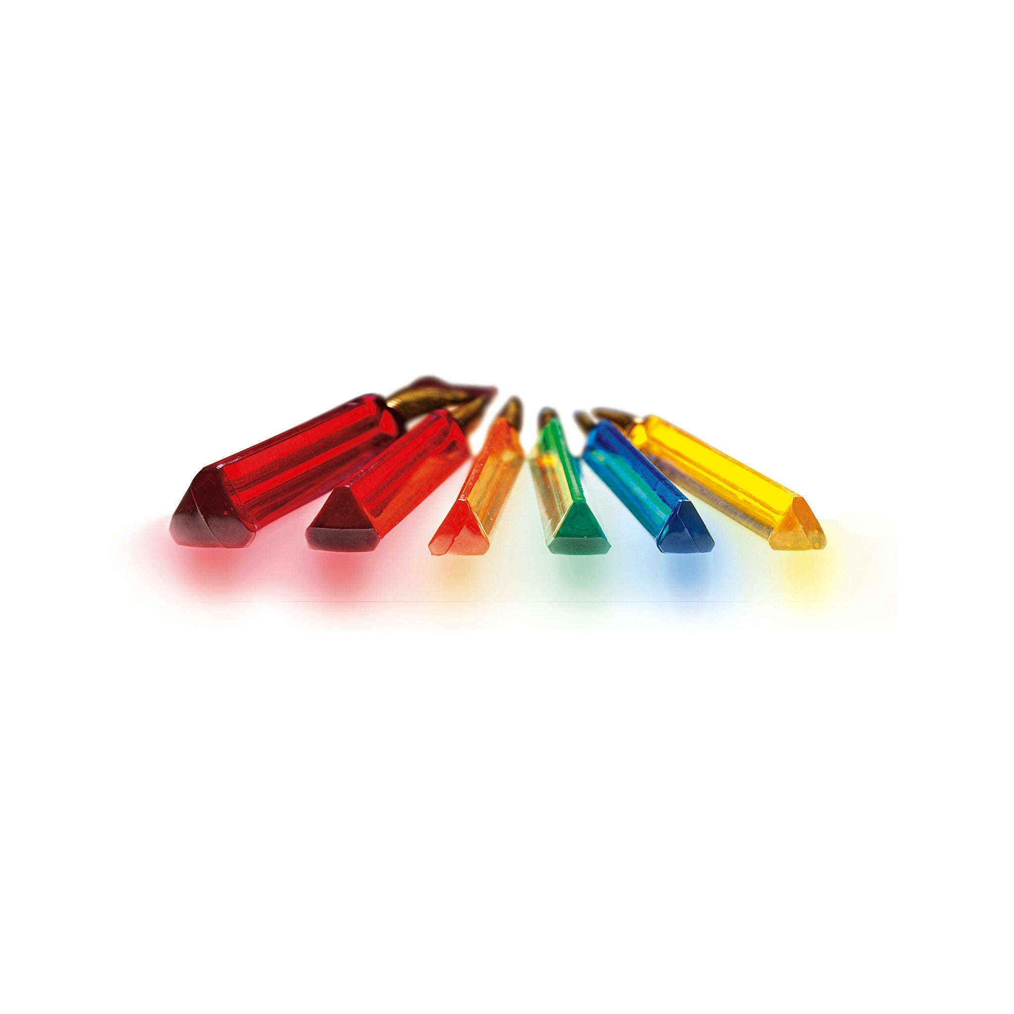 Triangular Paintbrushes, Assorted Sizes - Set of 6 - #FC14532