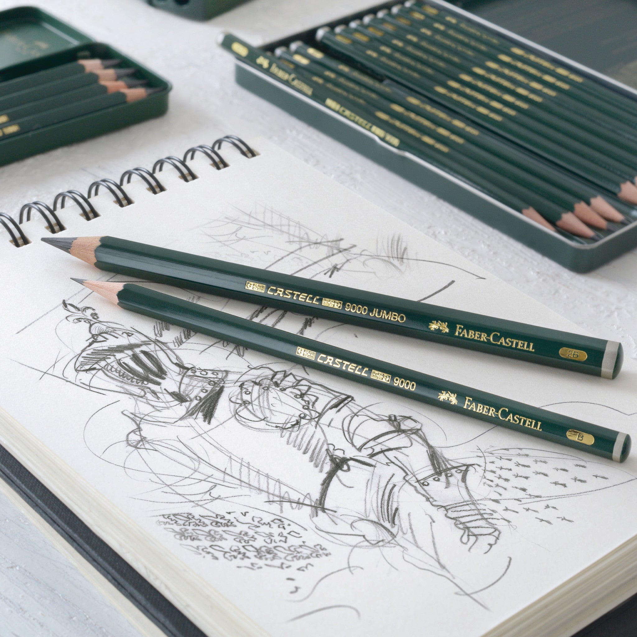 Castell 9000 Artist Graphite Drawing Set - #FC800028